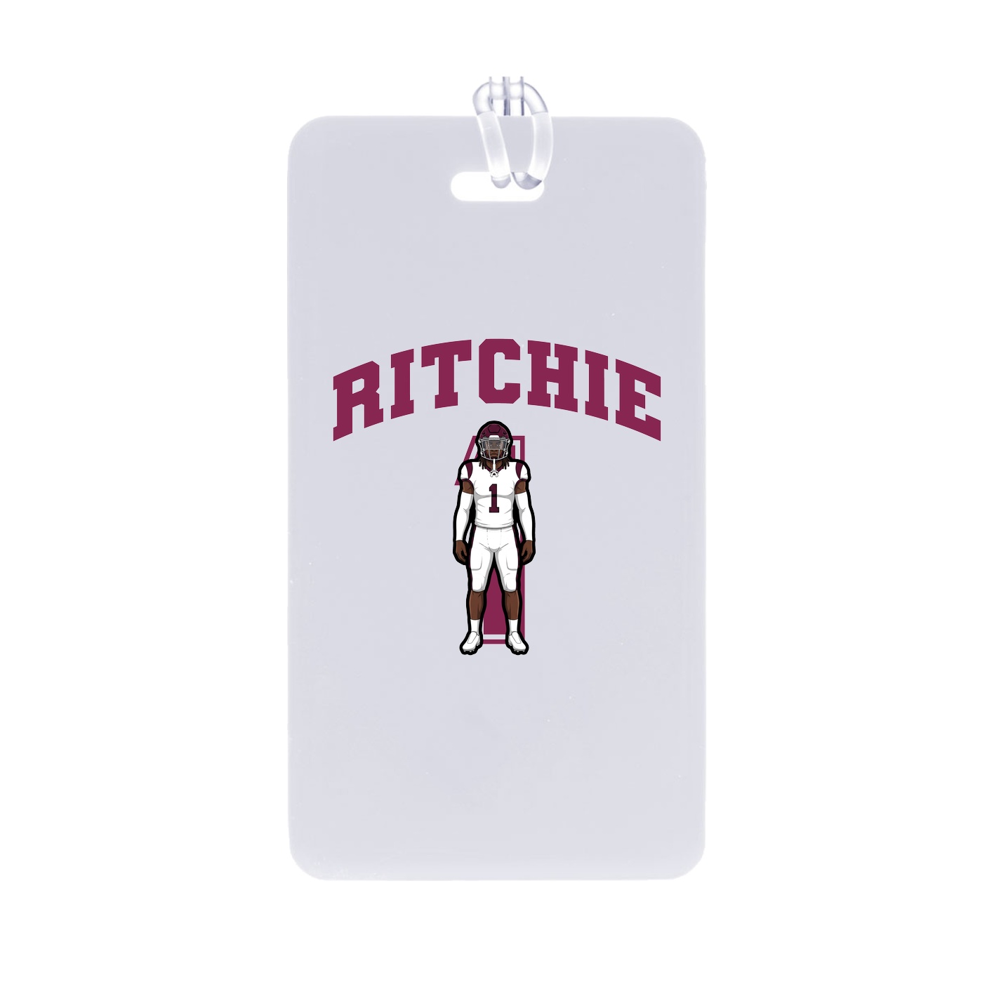 Bag Tag — Number in Classic