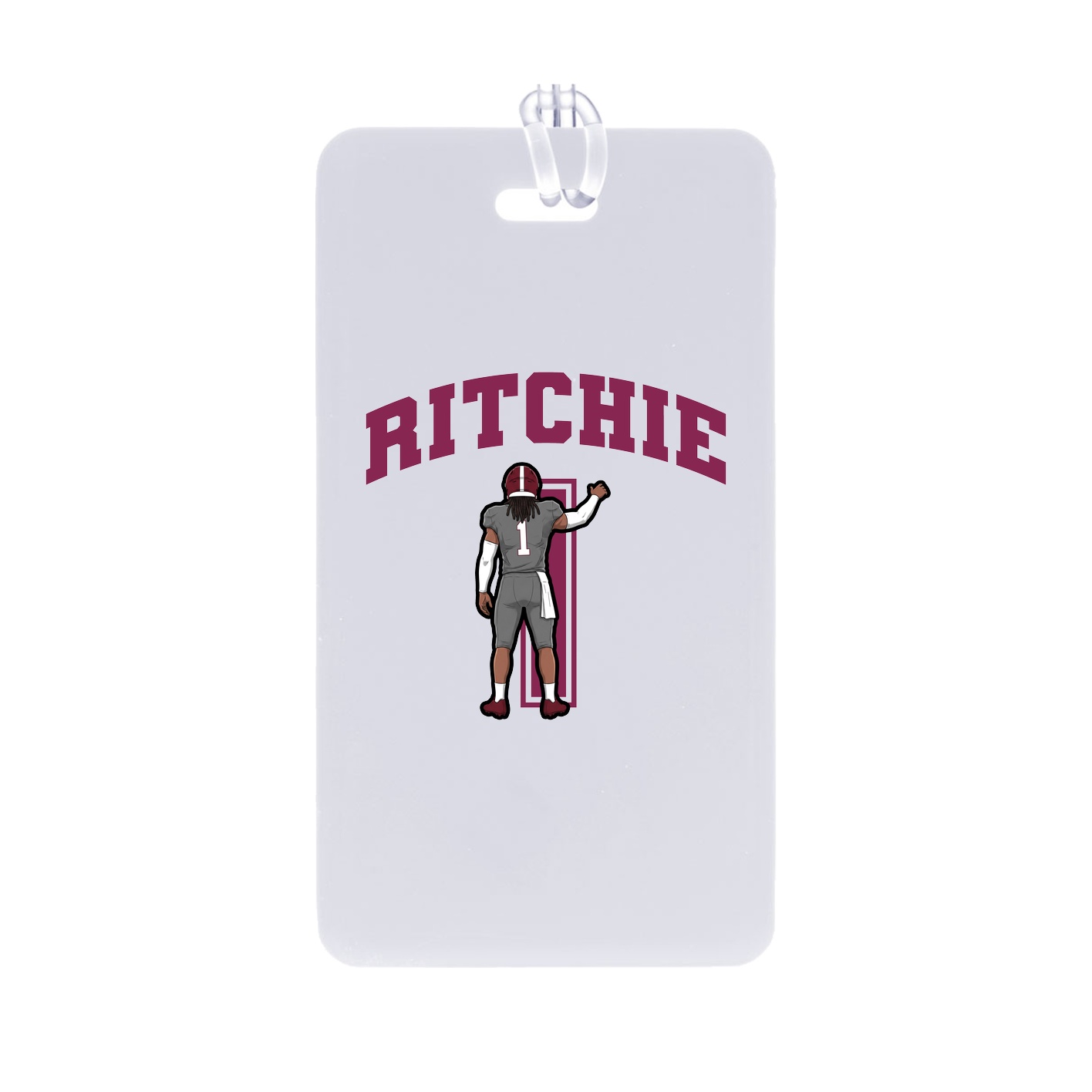 Bag Tag — Number in Classic