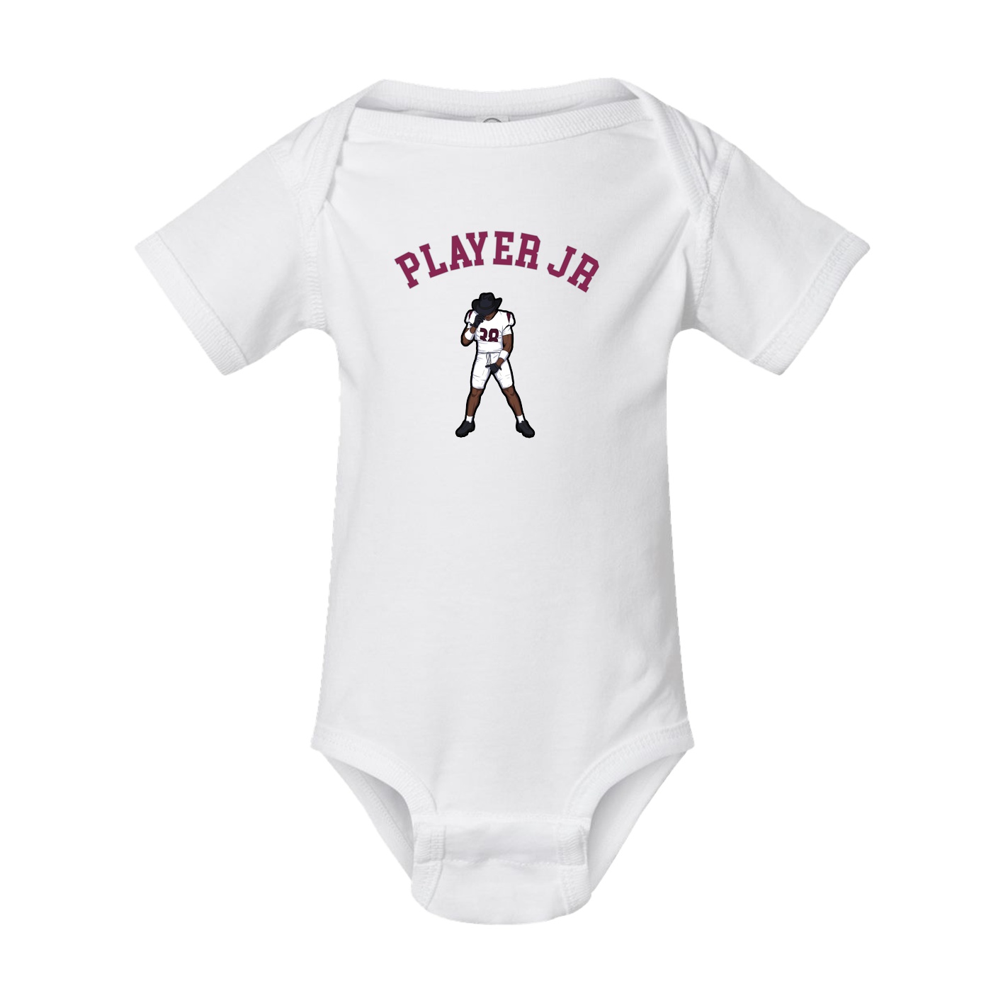 Baby Onesie — Shirsey Arch in White