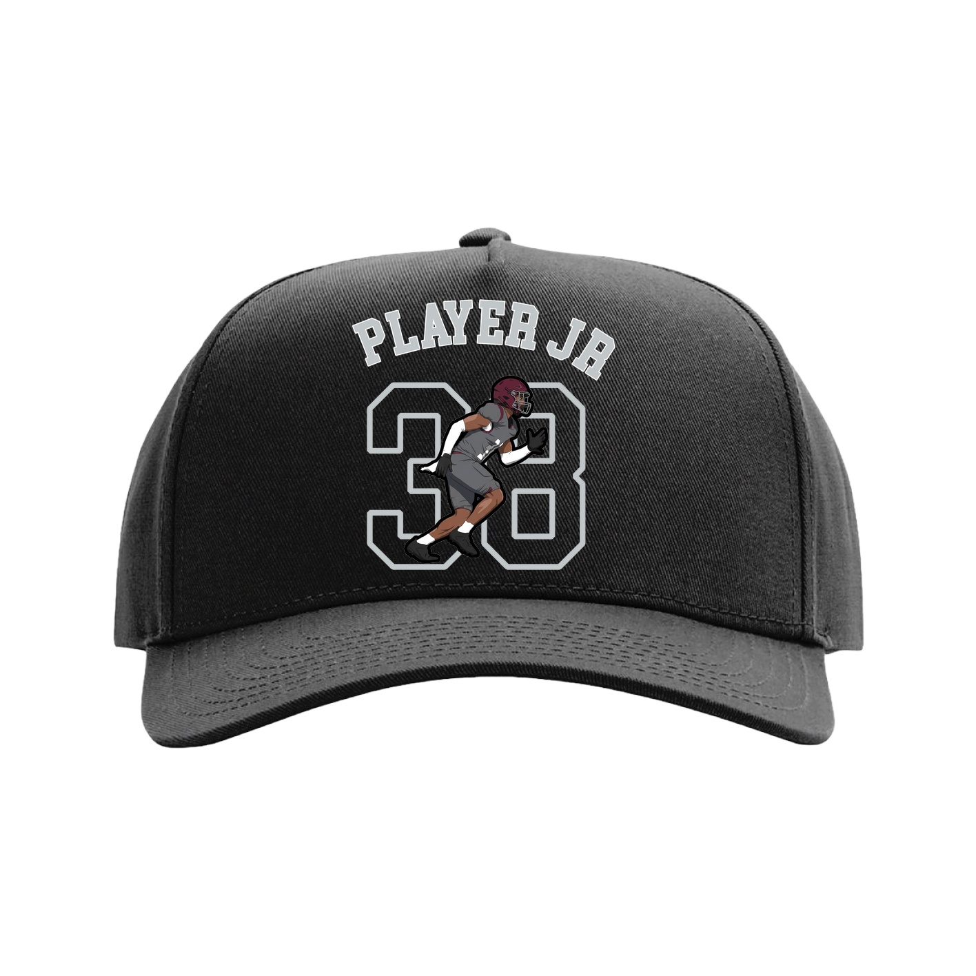 Full Fabric Five-Panel Champ Cap