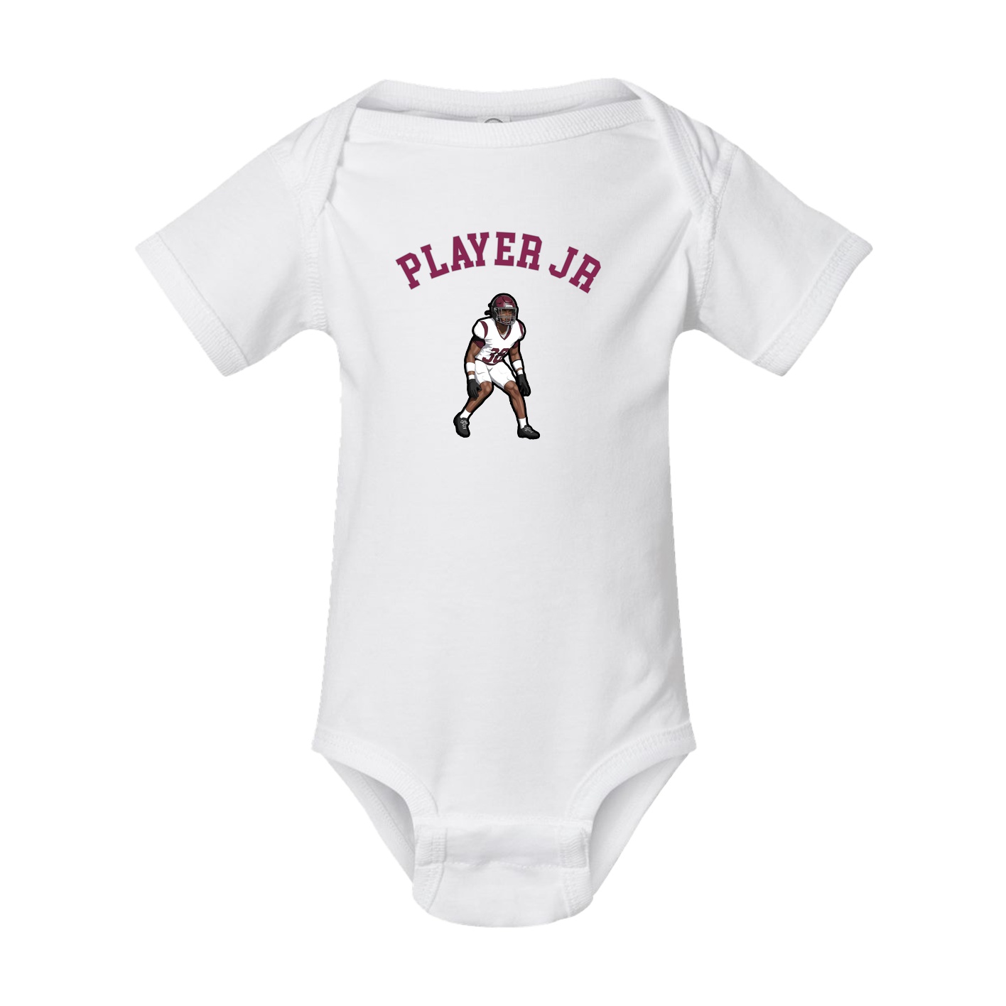 Baby Onesie — Shirsey Arch in White