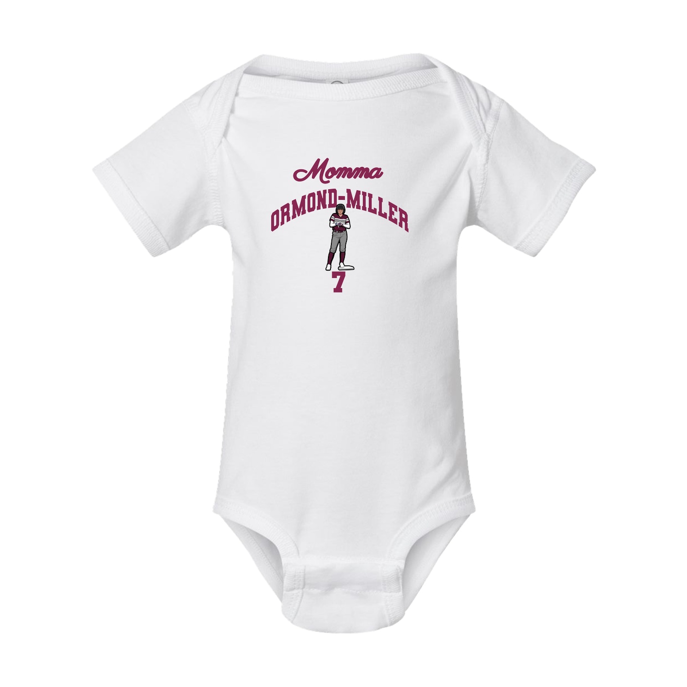 Baby Onesie — Mothers Day Arch in White