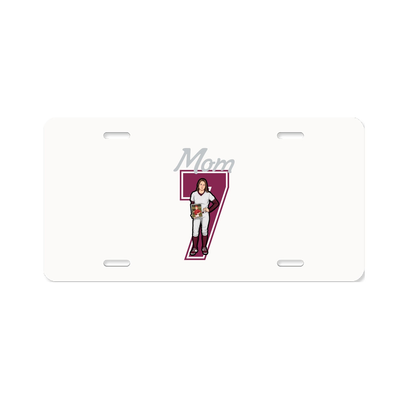 License Plate — Mothers Day Shirsey in Classic