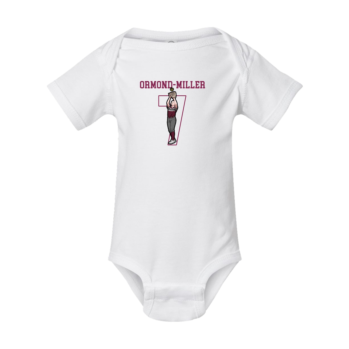 Baby Onesie — Shirsey in White