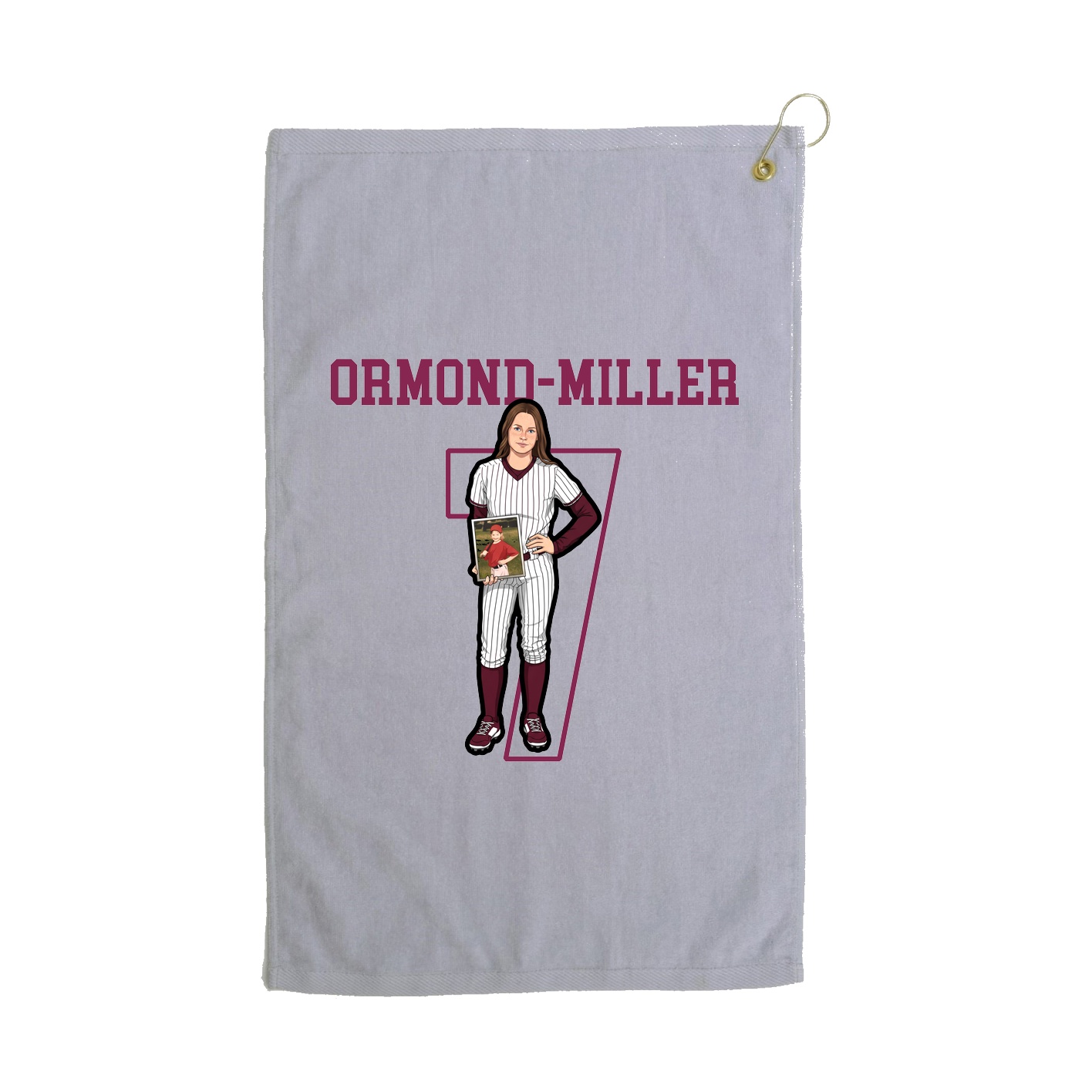 Golf Towel — Shirsey in Grey