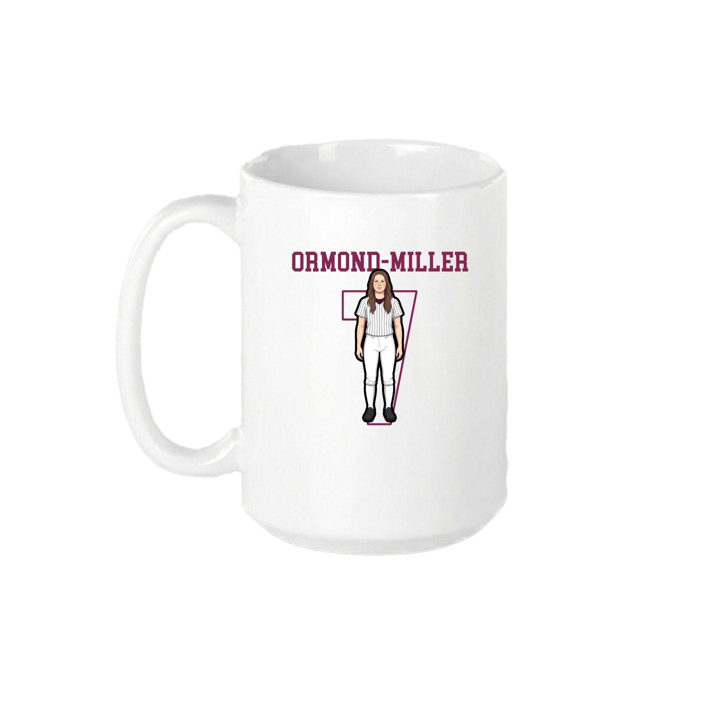 15oz Coffee Mug — Shirsey in White