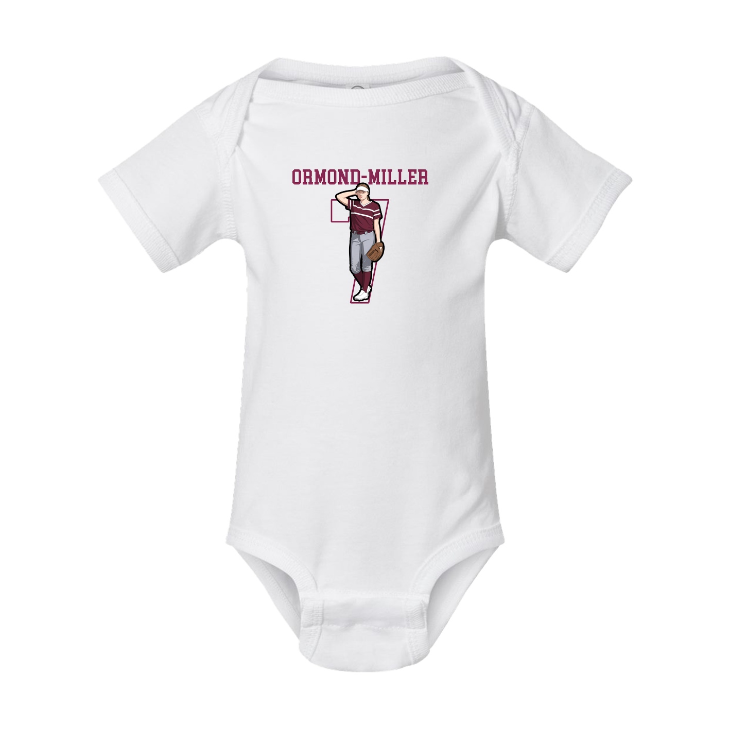Baby Onesie — Shirsey in White