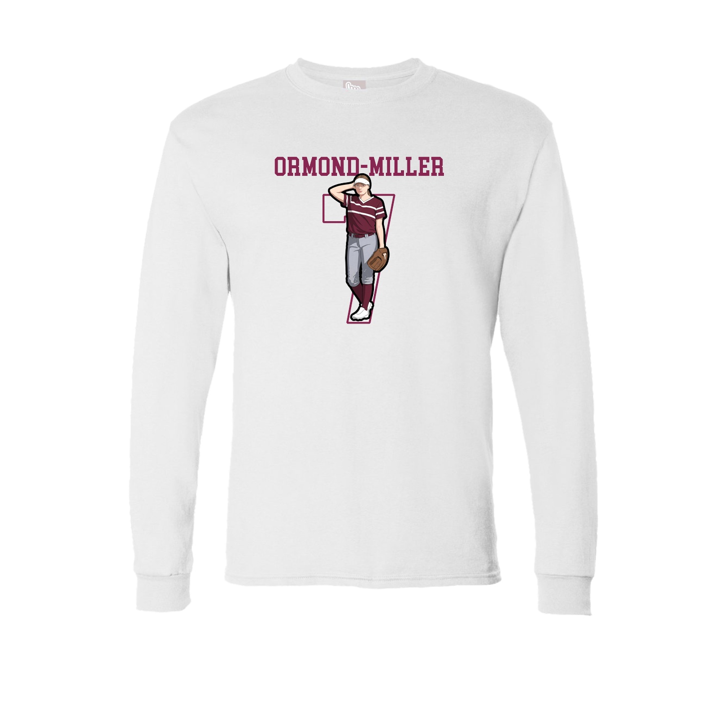 Long Sleeve Tee — Shirsey in White