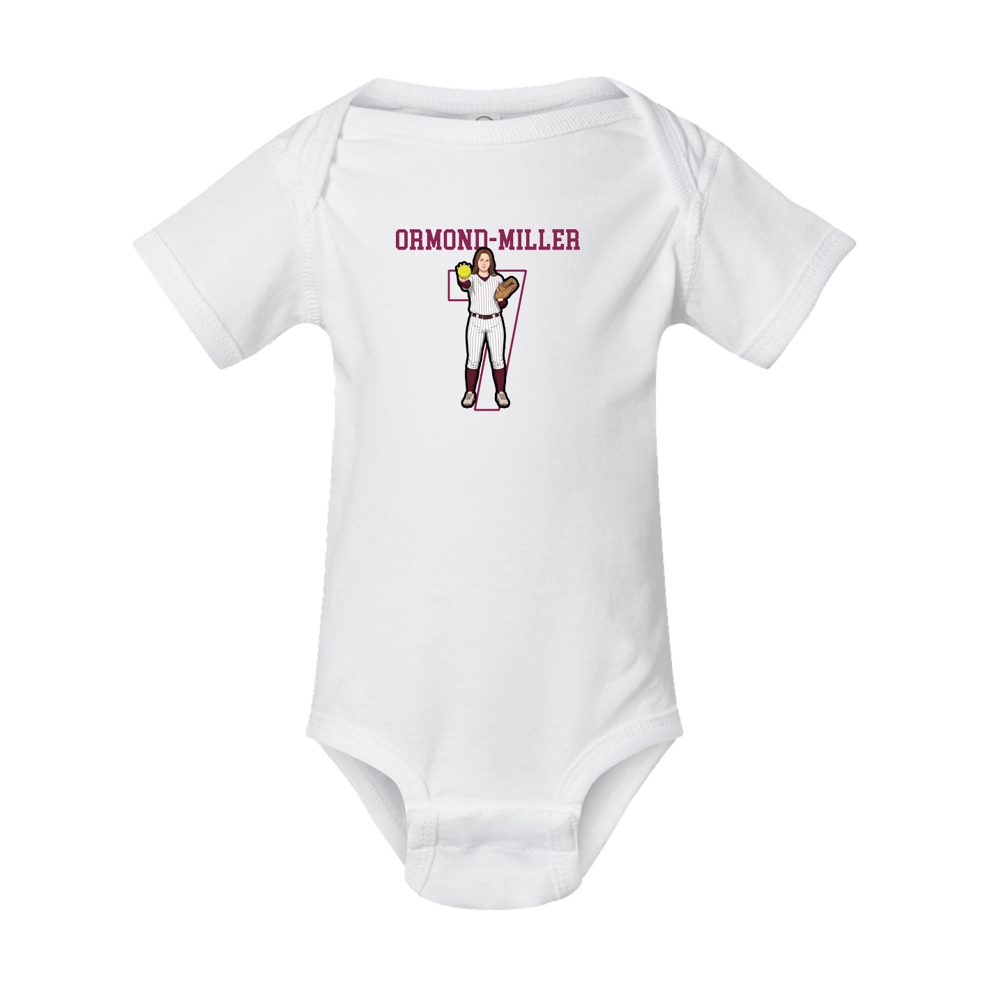 Baby Onesie — Shirsey in White