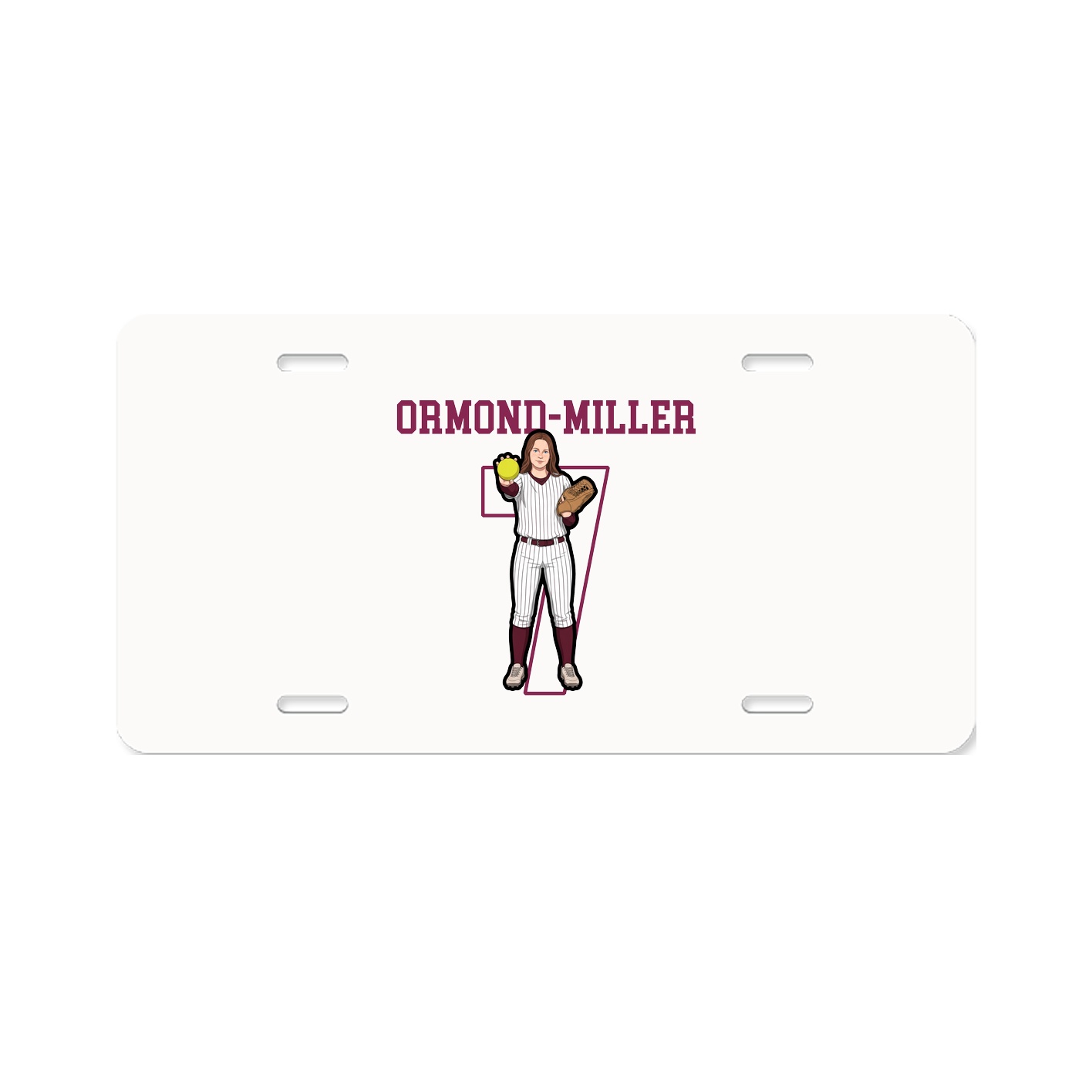 License Plate — Shirsey in Classic