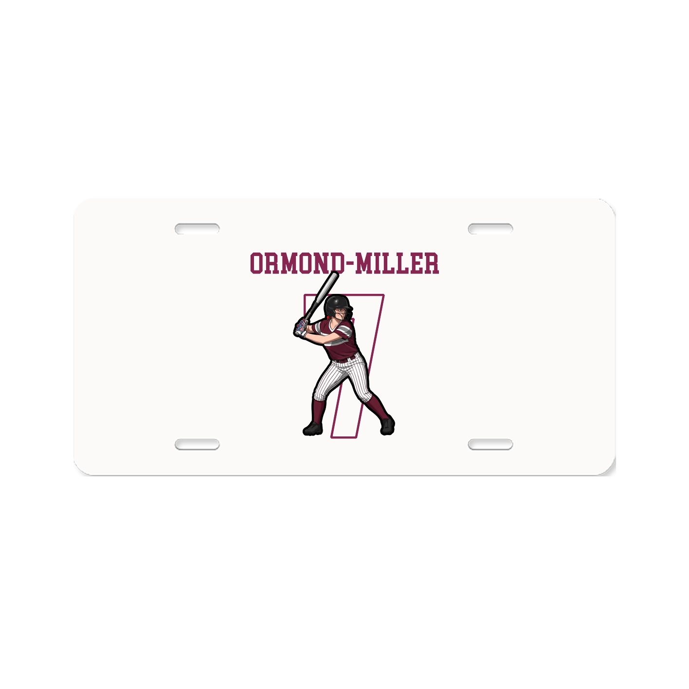 License Plate — Shirsey in Classic