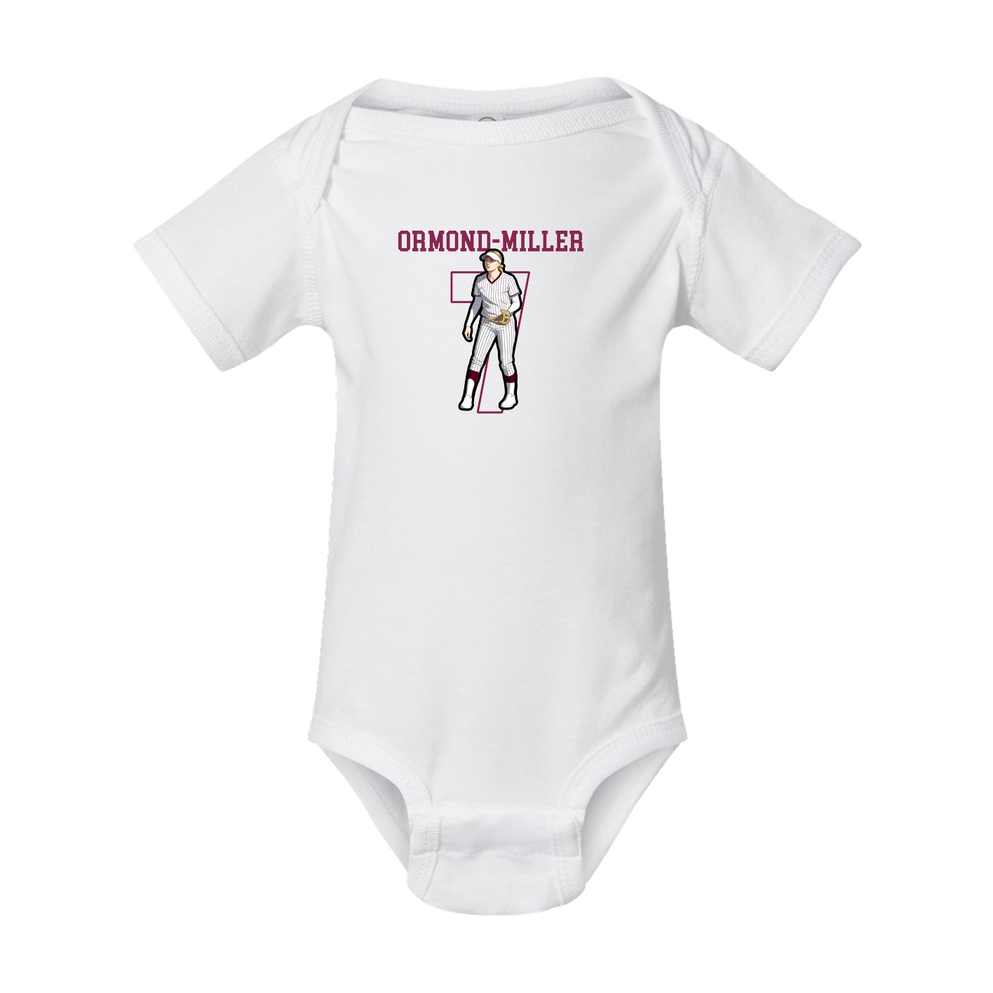 Baby Onesie — Shirsey in White