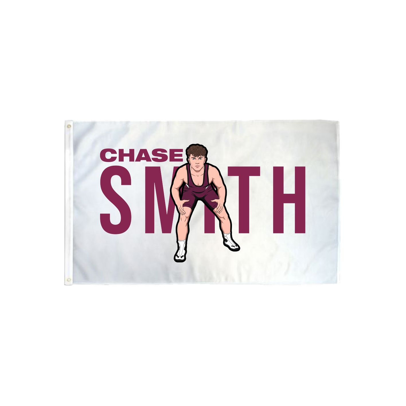 3x5 Flag — Player Name in Classic