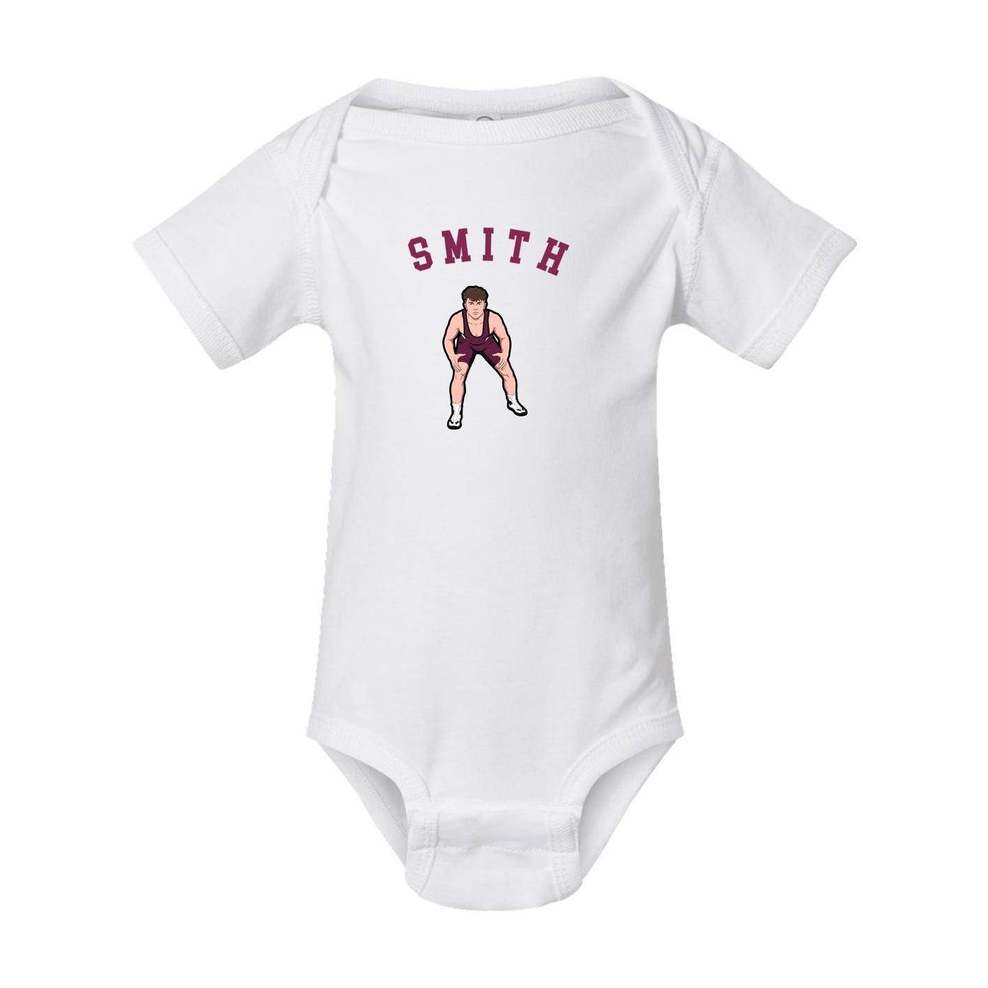 Baby Onesie — Shirsey Arch in White