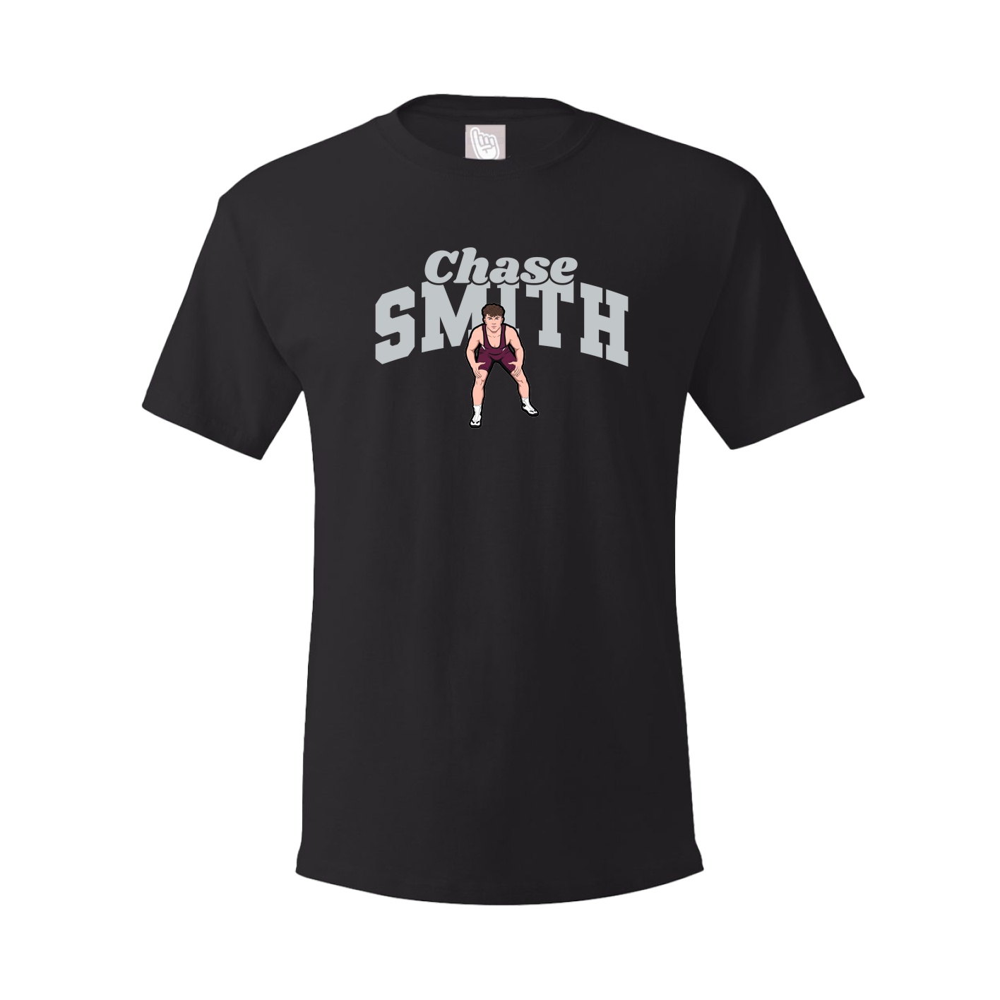 Tee — Signature Arch in Black