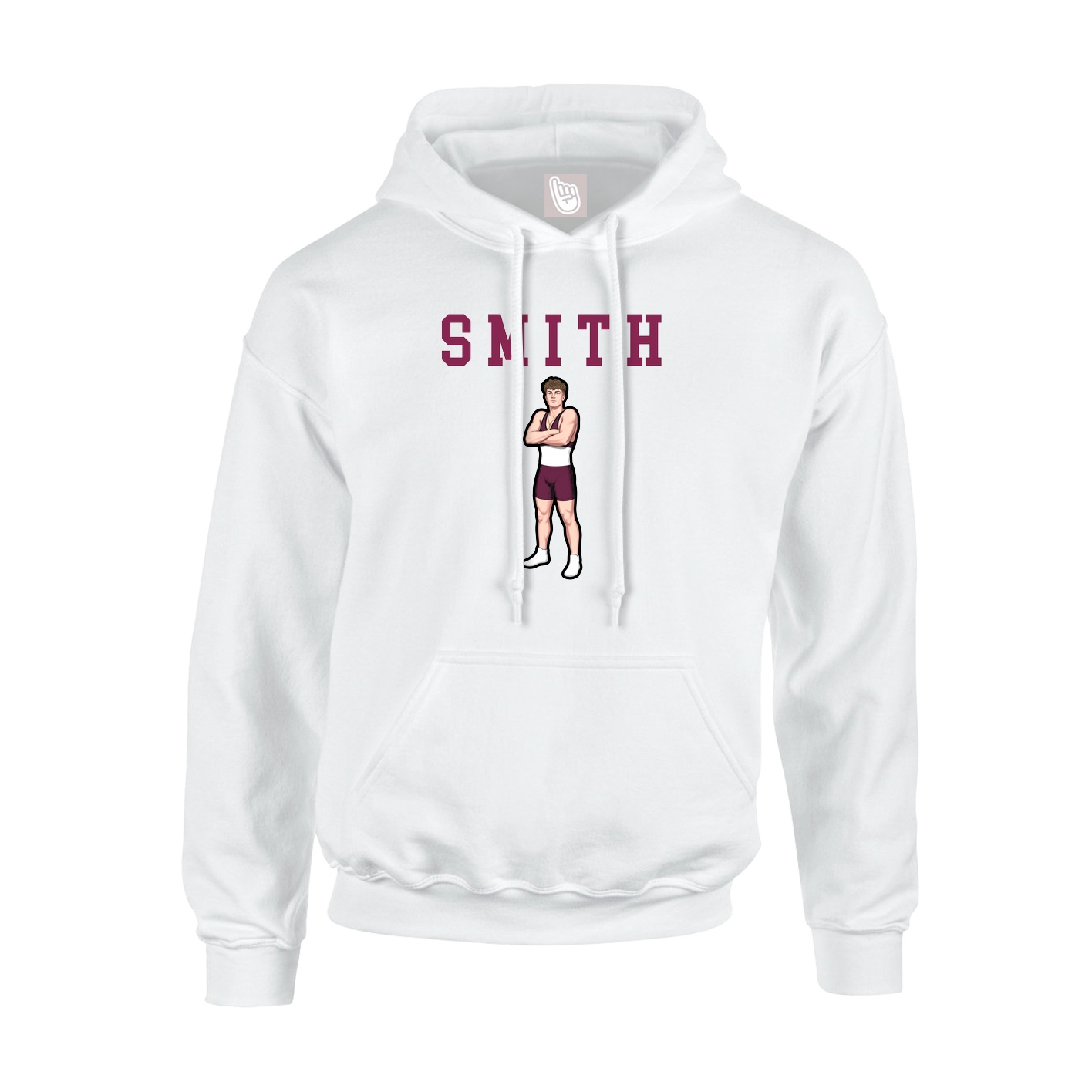 Youth Hoodie — Shirsey in White