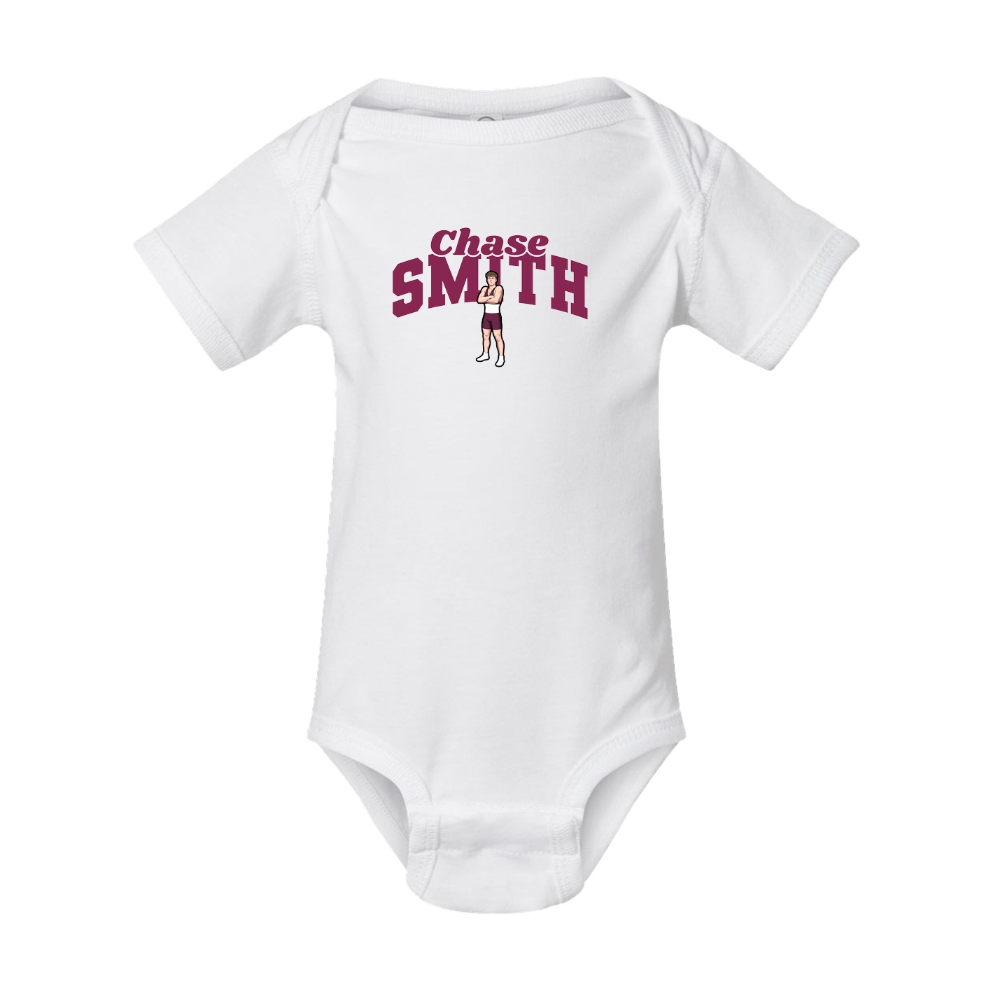 Baby Onesie — Signature Arch in White