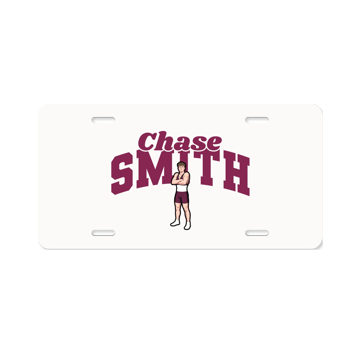 License Plate — Signature Arch in Classic