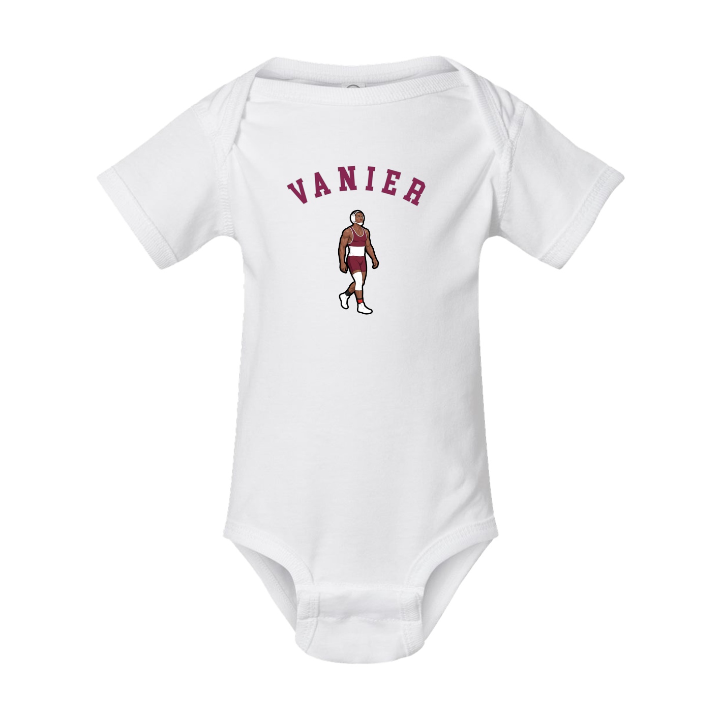 Baby Onesie — Shirsey Arch in White