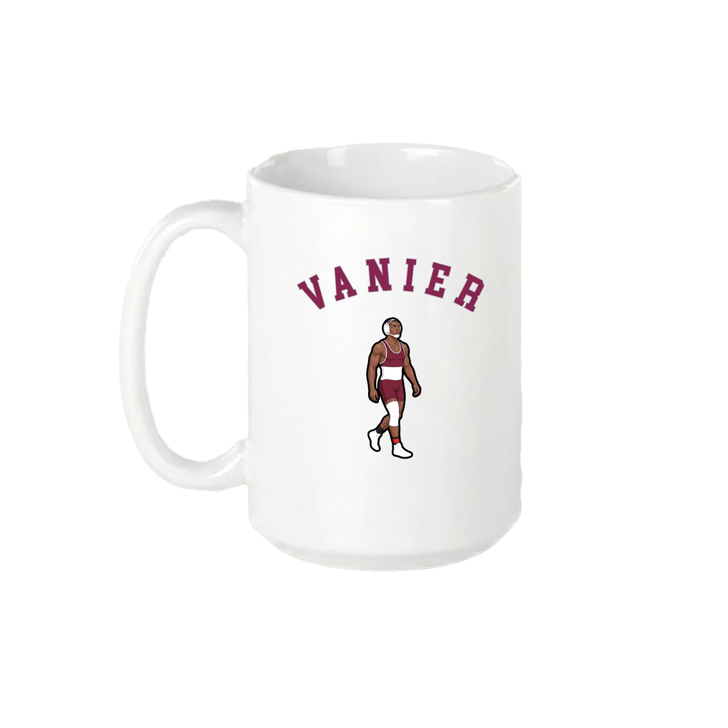 15oz Coffee Mug — Shirsey Arch in White