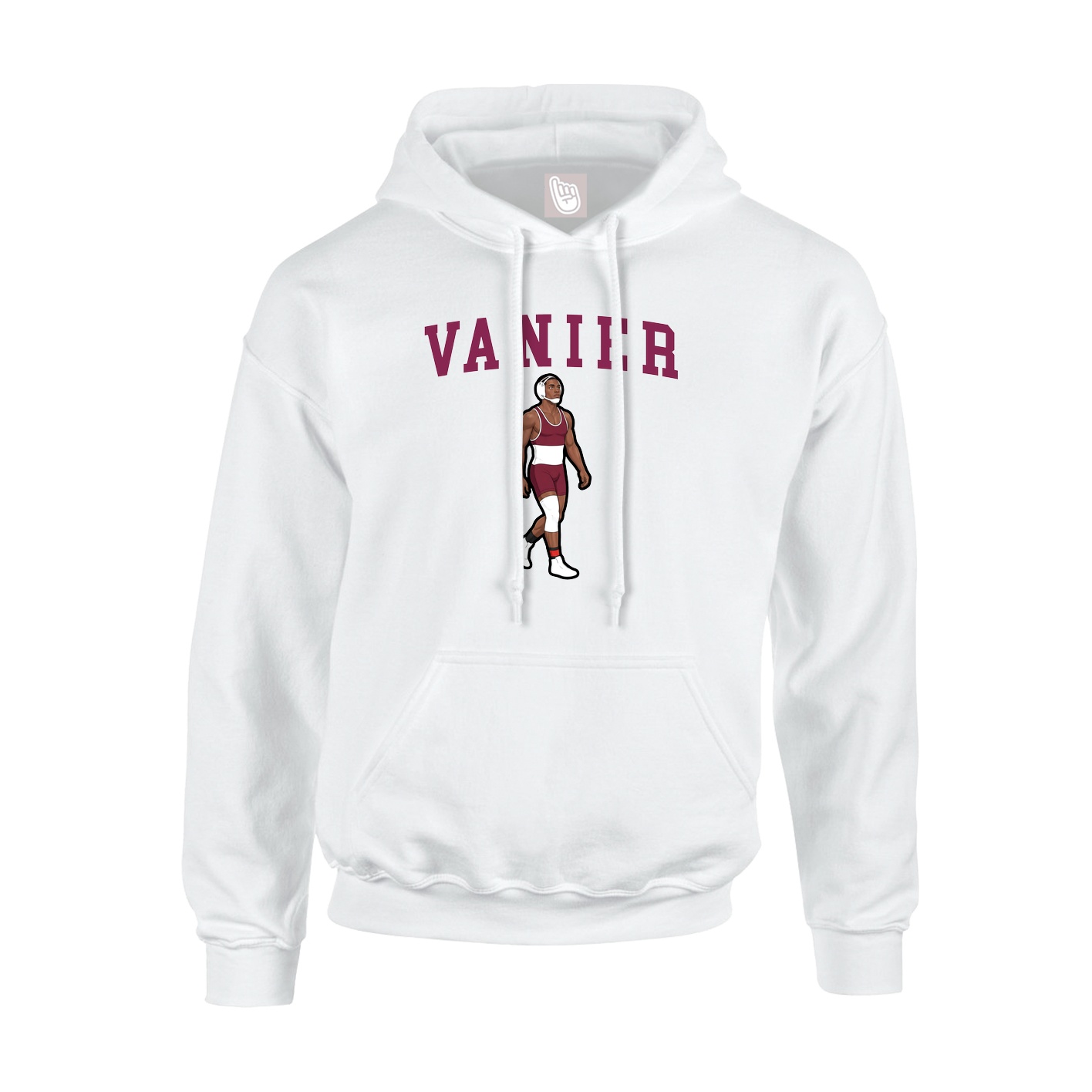 Youth Hoodie — Shirsey in White