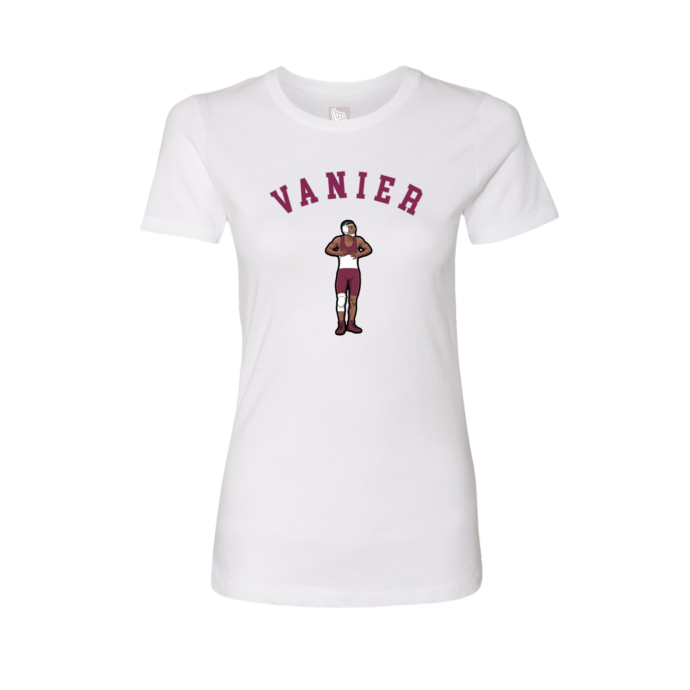 Womens Tee — Shirsey Arch in White
