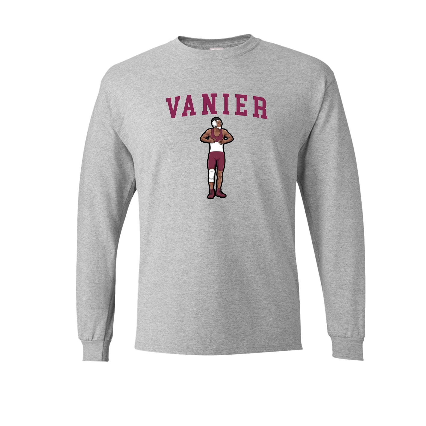 Long Sleeve Tee — Shirsey in Grey