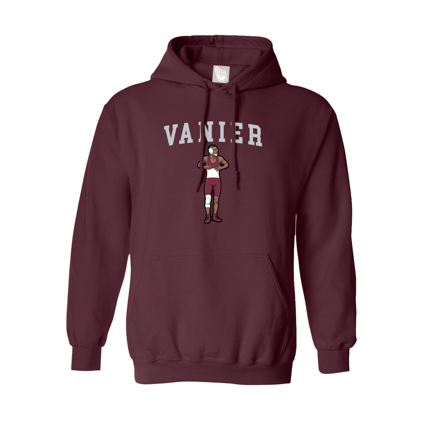 Youth Hoodie — Shirsey in Maroon