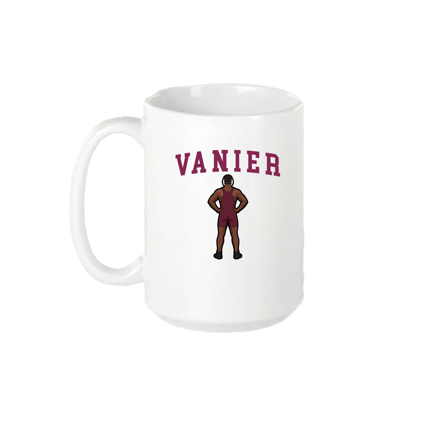 15oz Coffee Mug — Shirsey in White