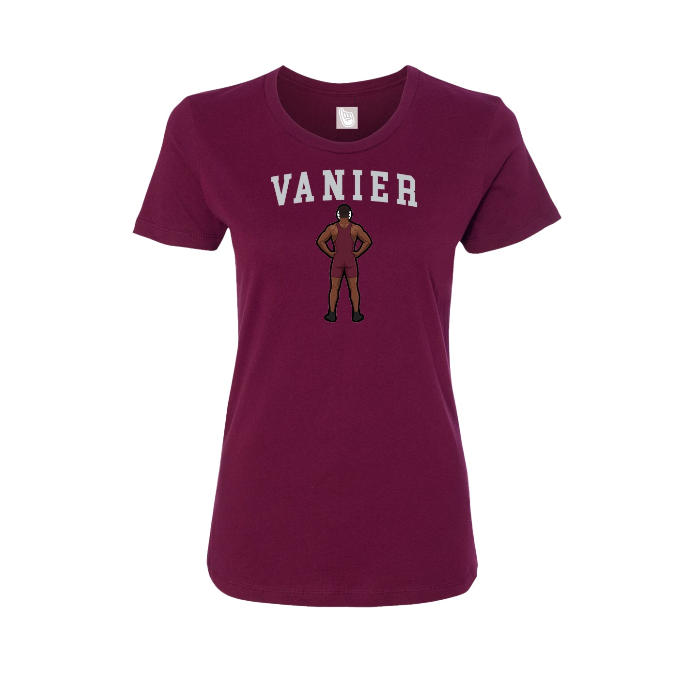 Womens Tee — Shirsey in Maroon