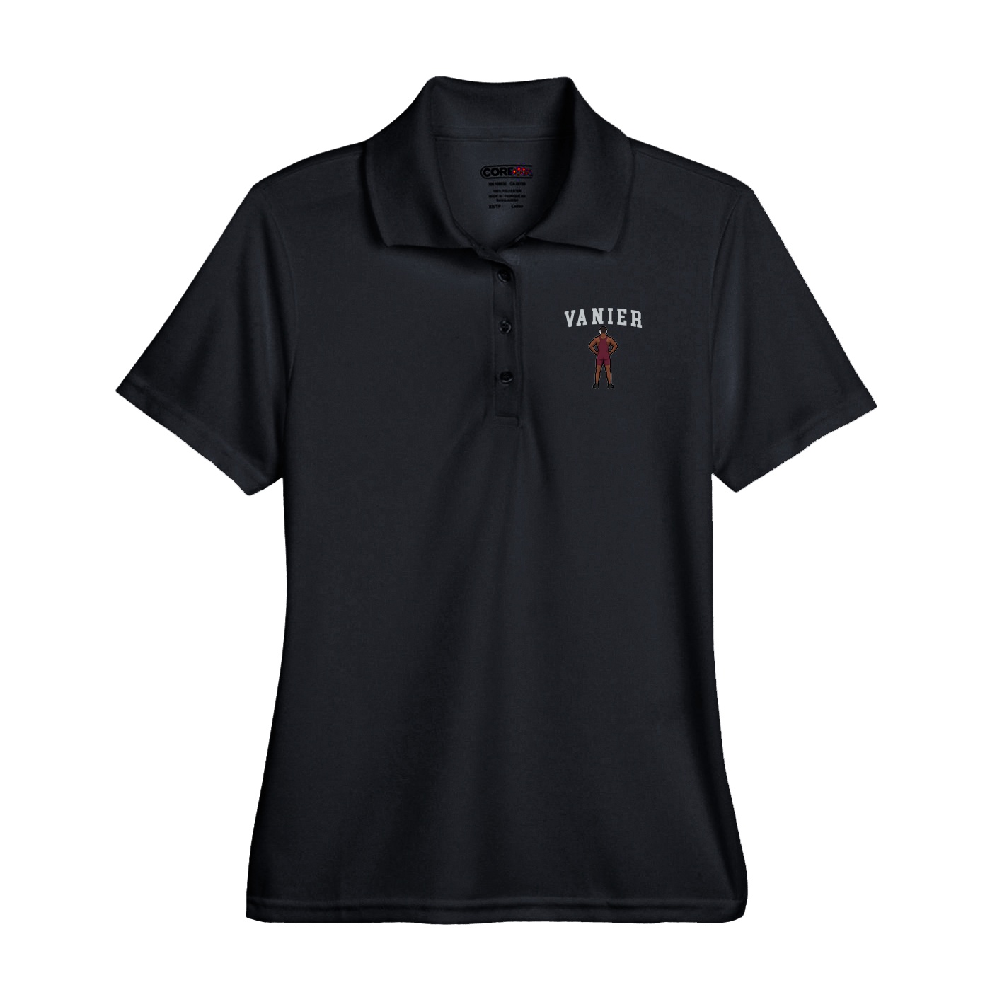 Performance Polo — Shirsey in Black