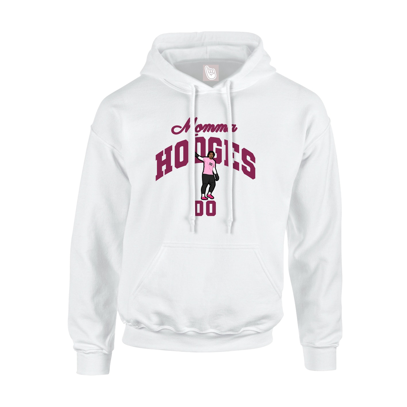 Youth Hoodie — Mothers Day Arch in White