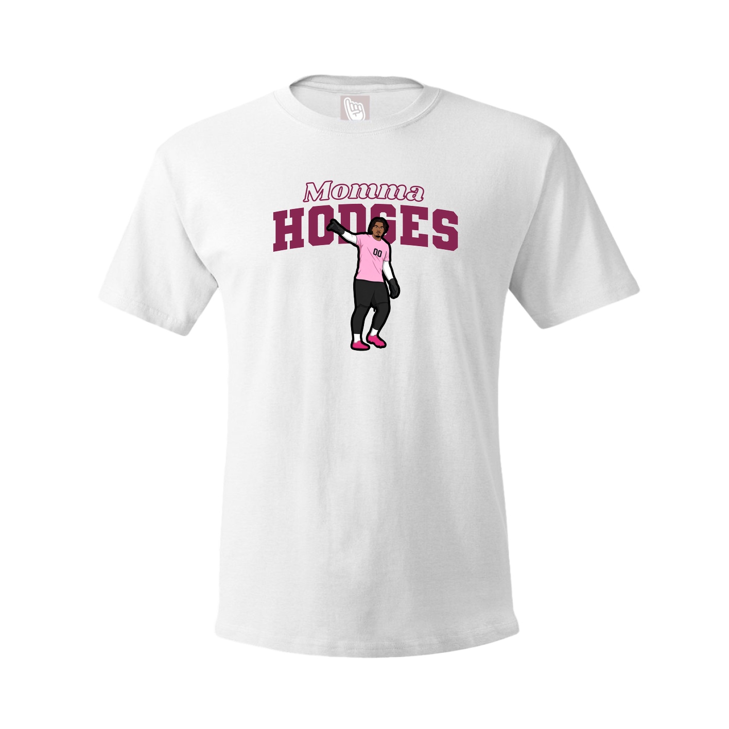 Youth Tee — Mothers Day Block in White