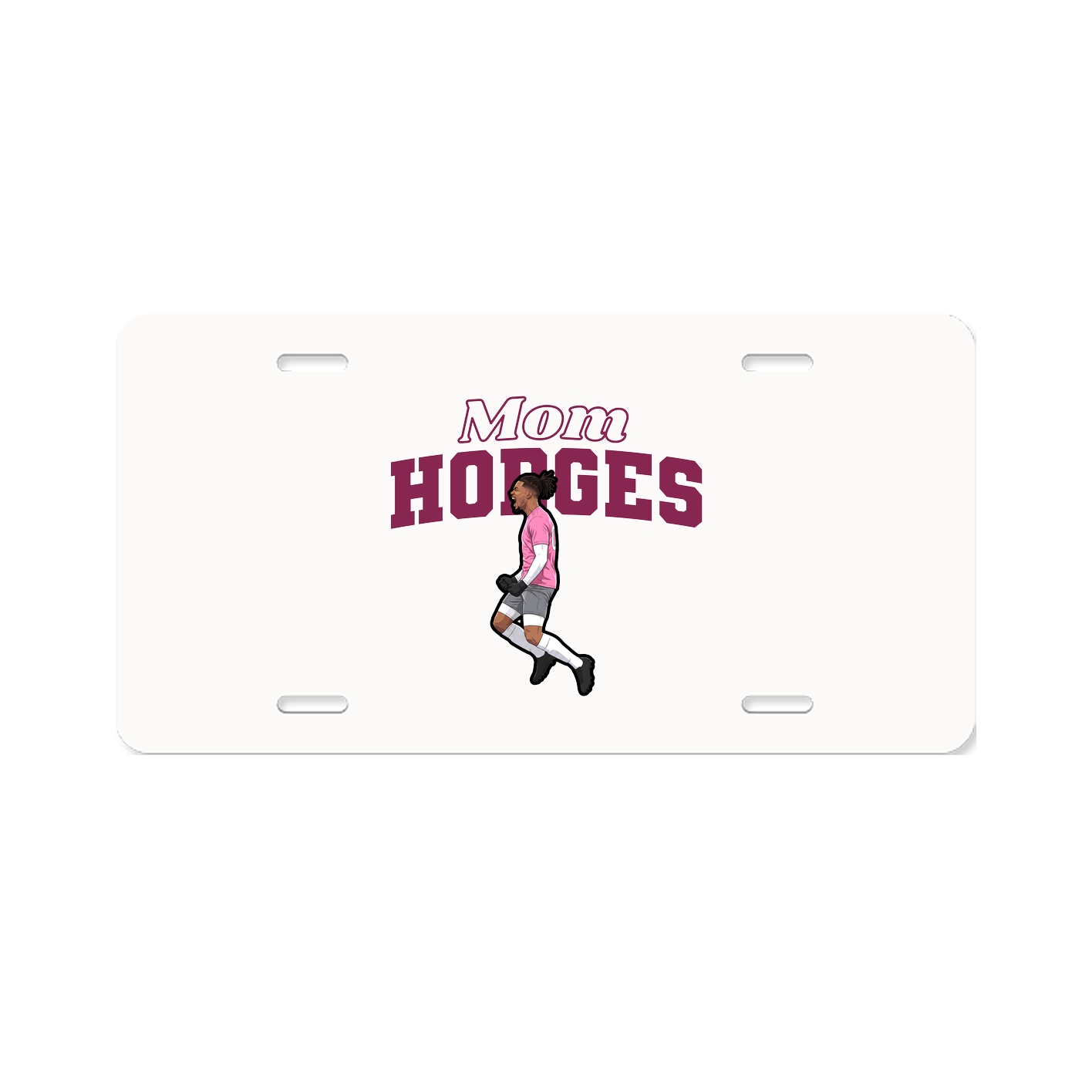 License Plate — Mothers Day Block in Classic