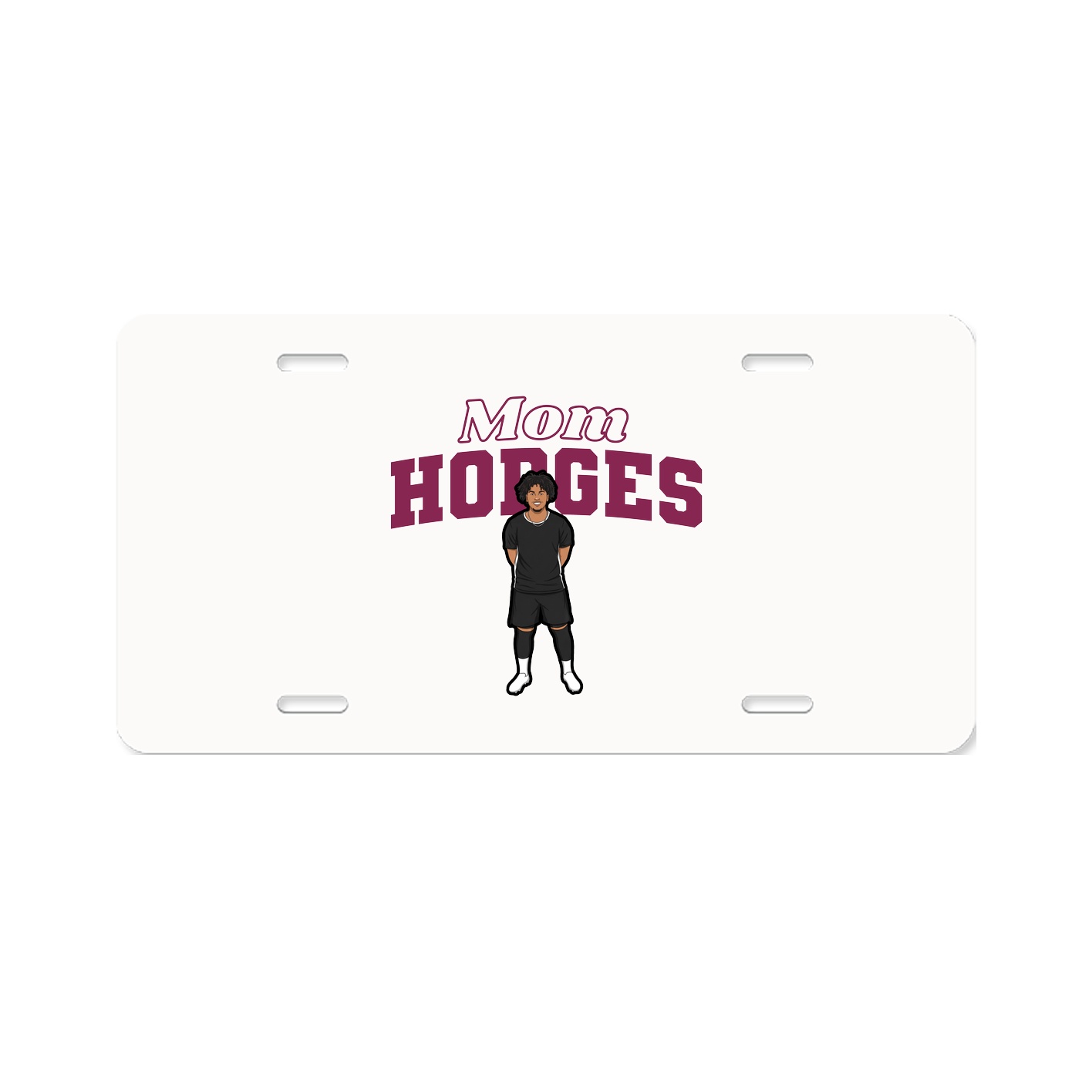 License Plate — Mothers Day Block in Classic
