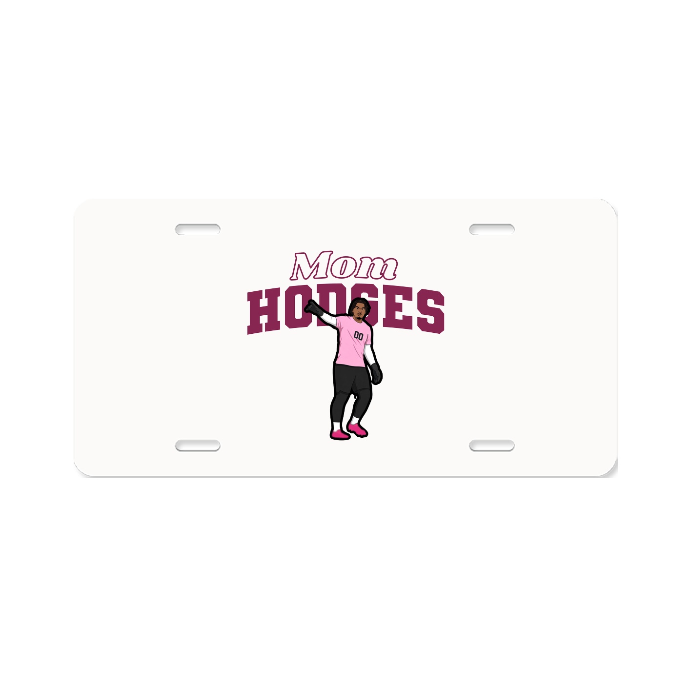 License Plate — Mothers Day Block in Classic