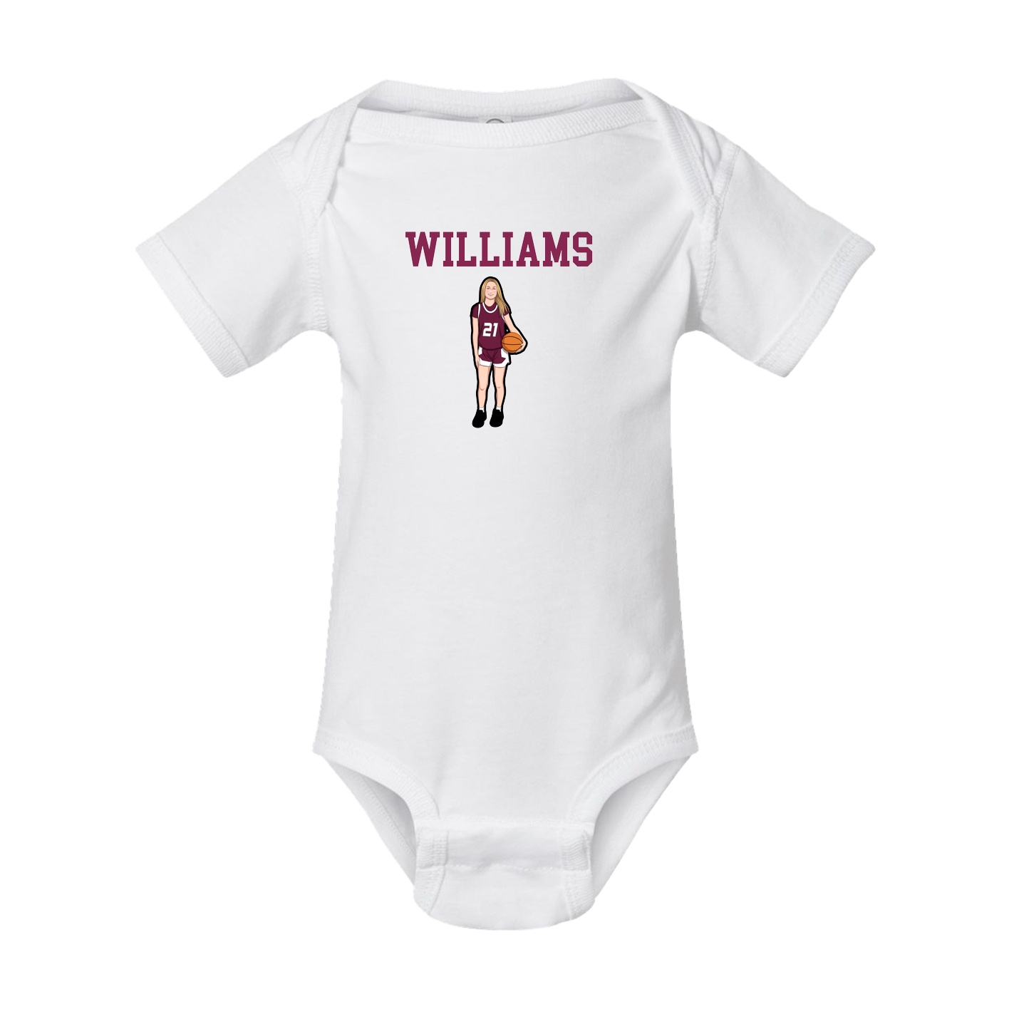 Baby Onesie — Shirsey in White