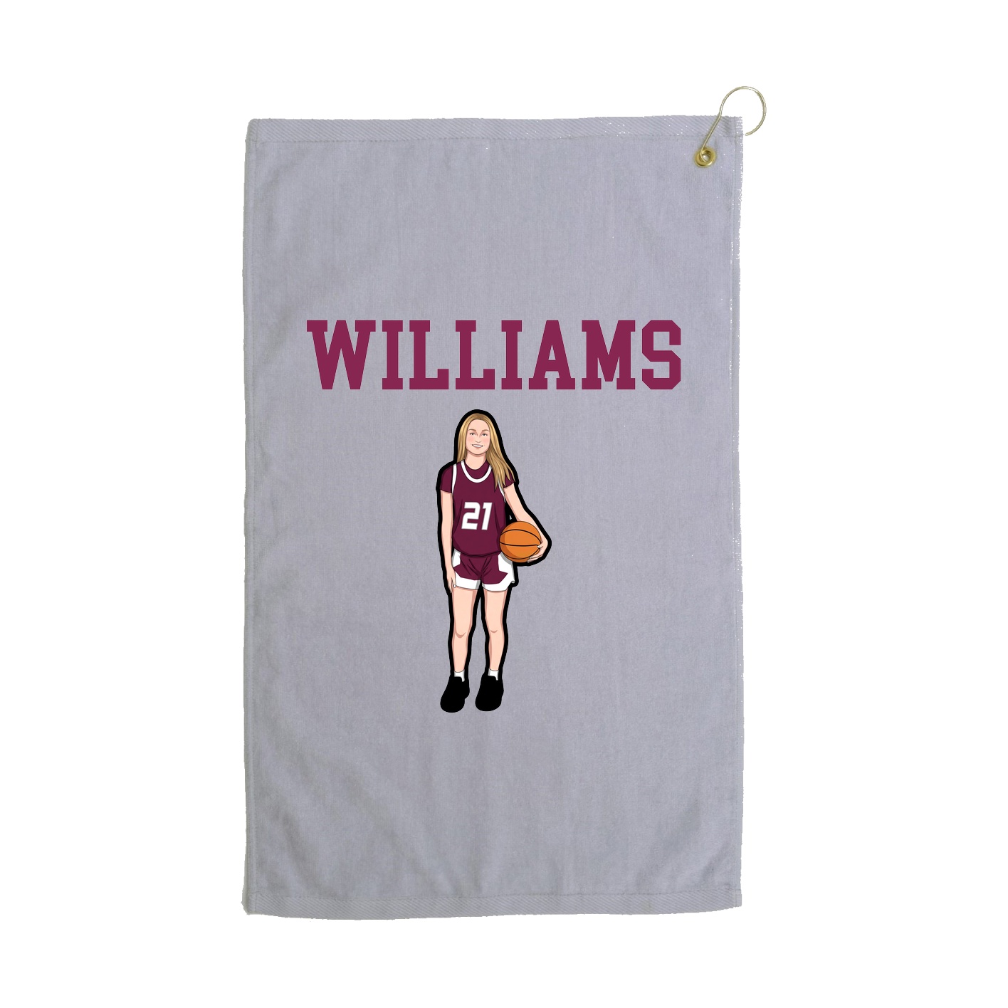 Golf Towel — Shirsey in Grey