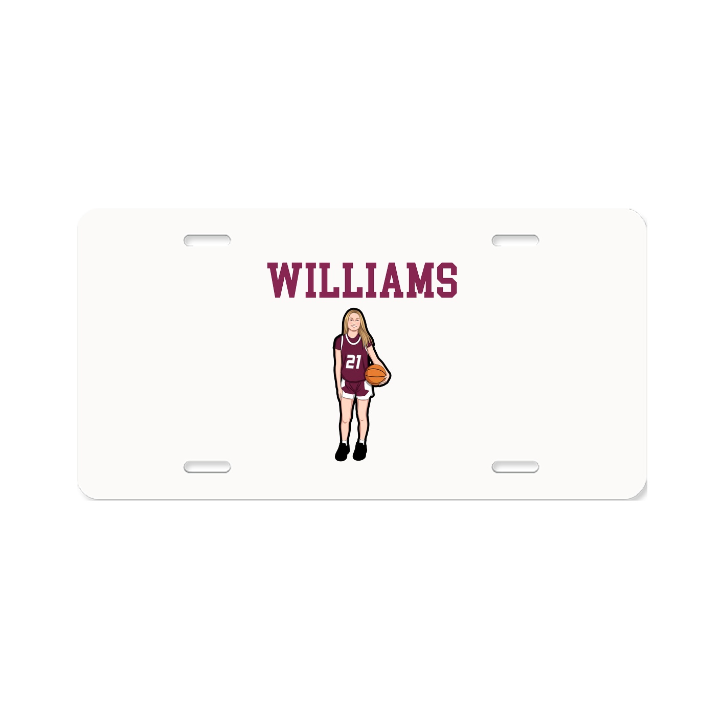 License Plate — Shirsey in Classic