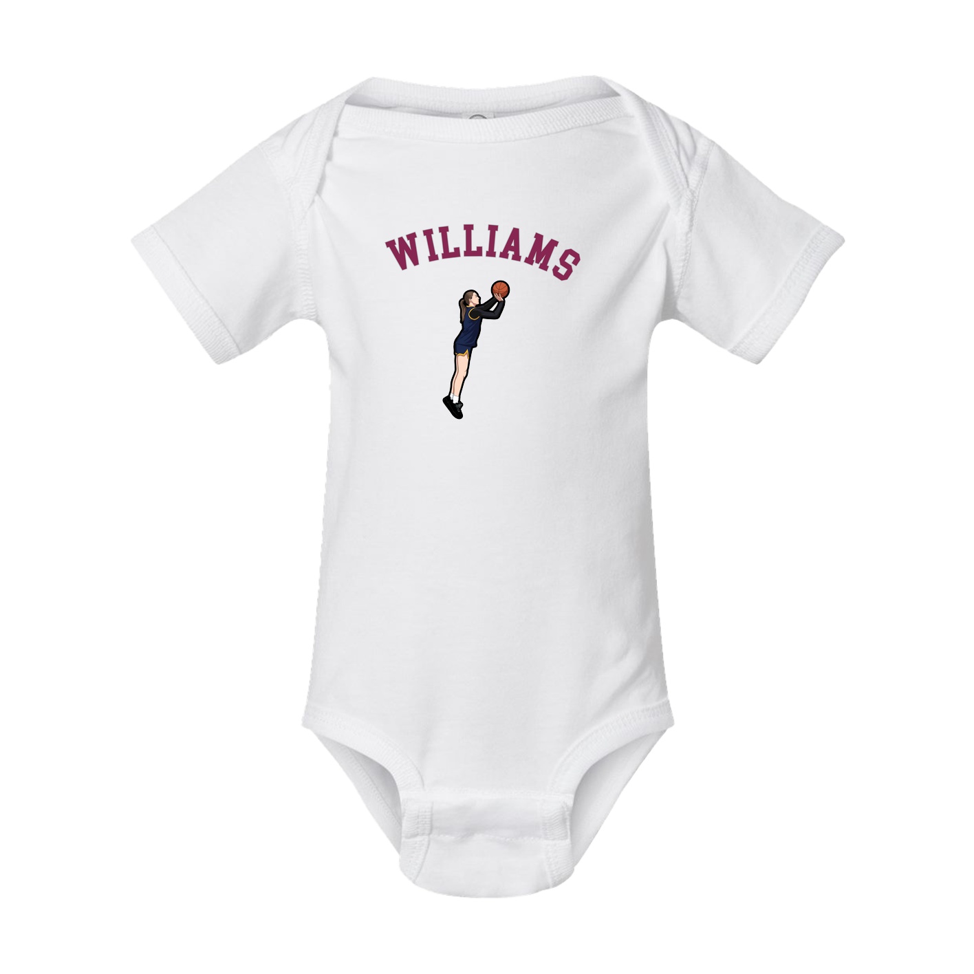 Baby Onesie — Shirsey Arch in White