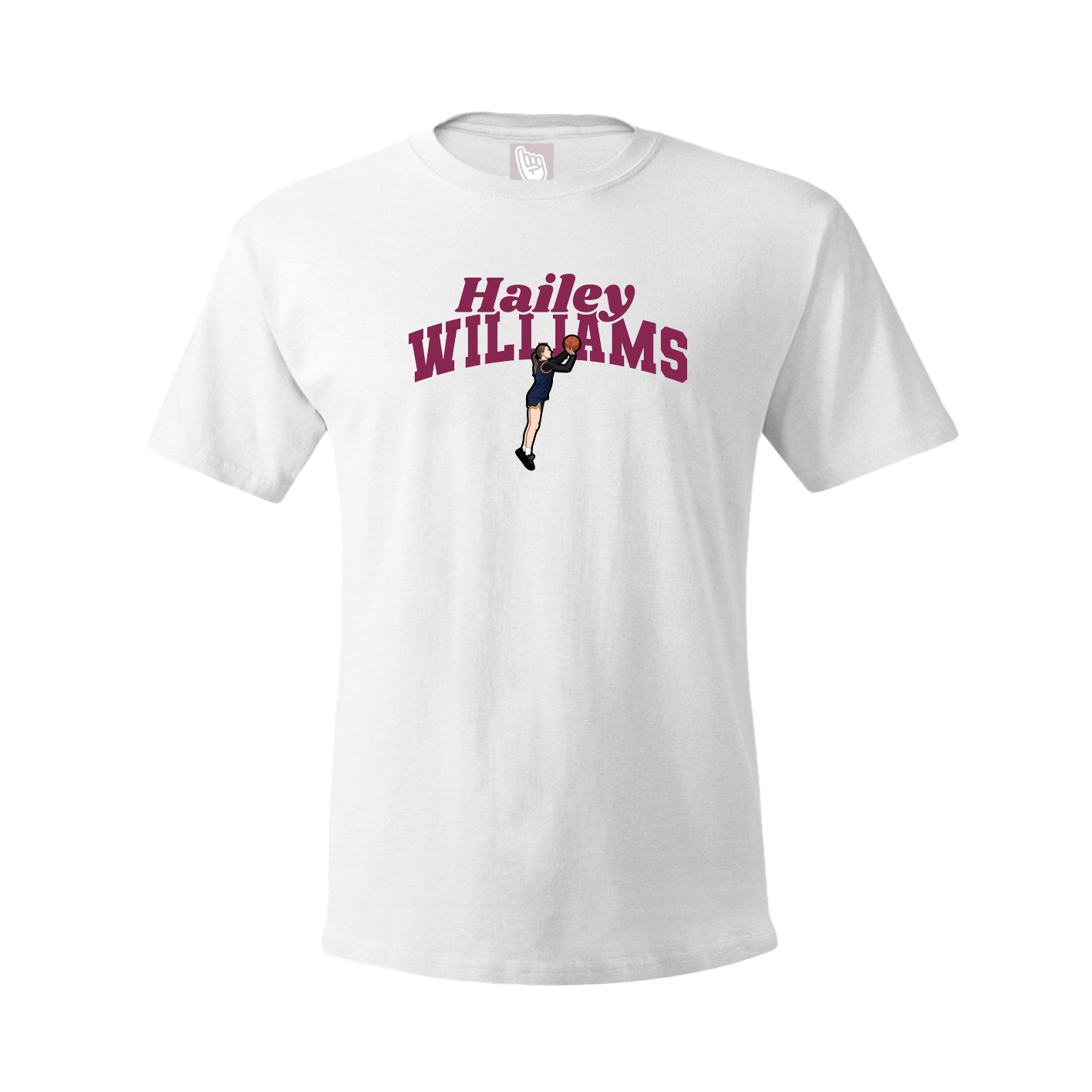 Youth Tee — Signature Arch in White
