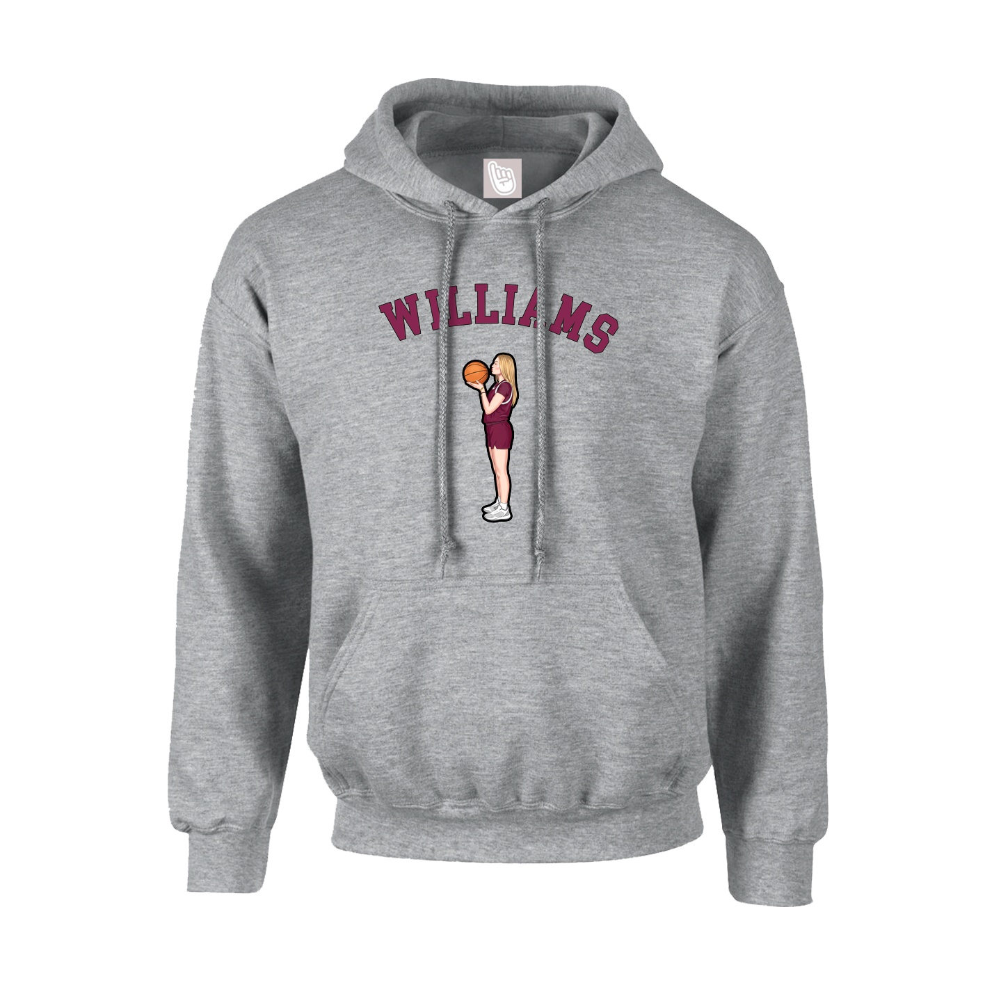 Hoodie — Shirsey Arch in Grey