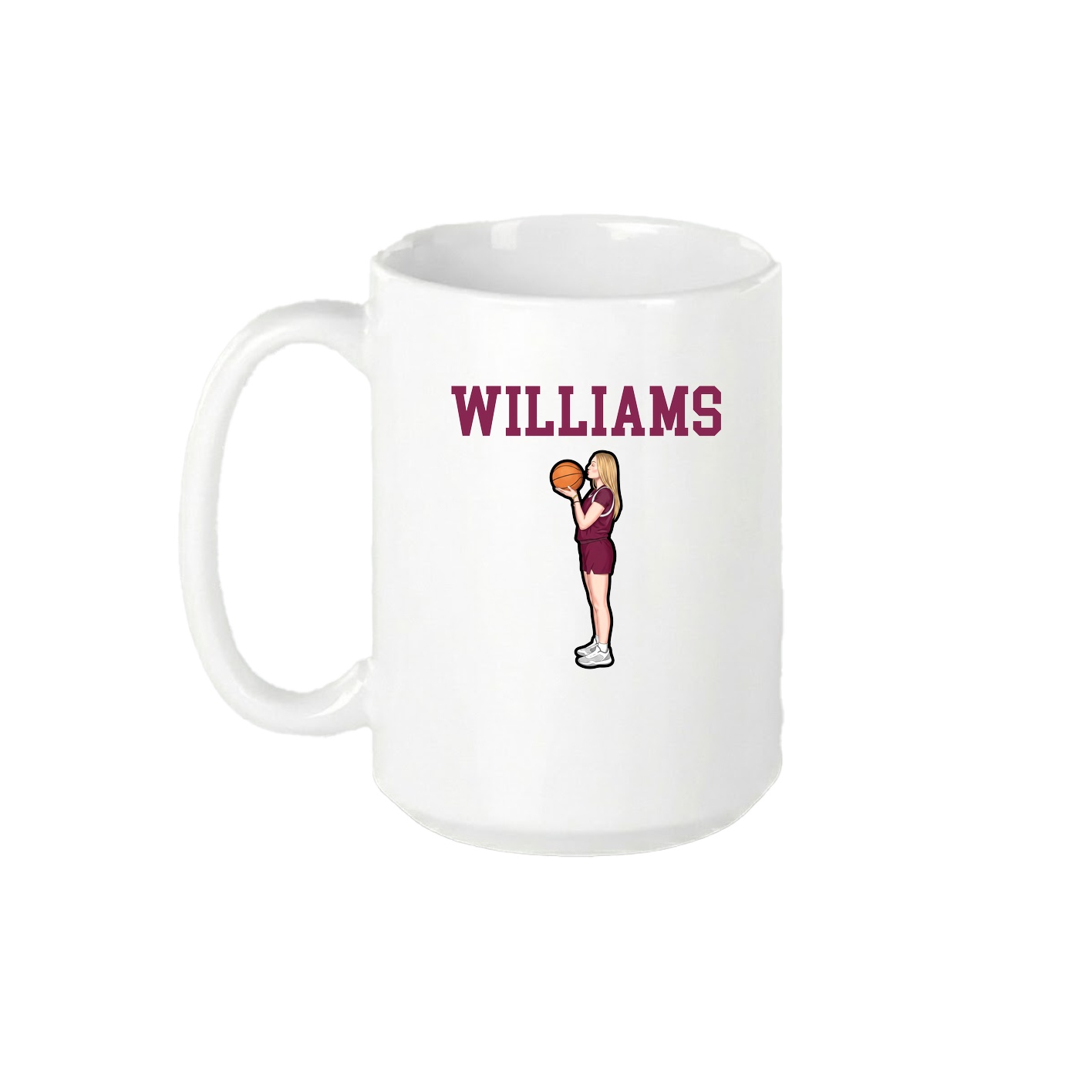 15oz Coffee Mug — Shirsey in White