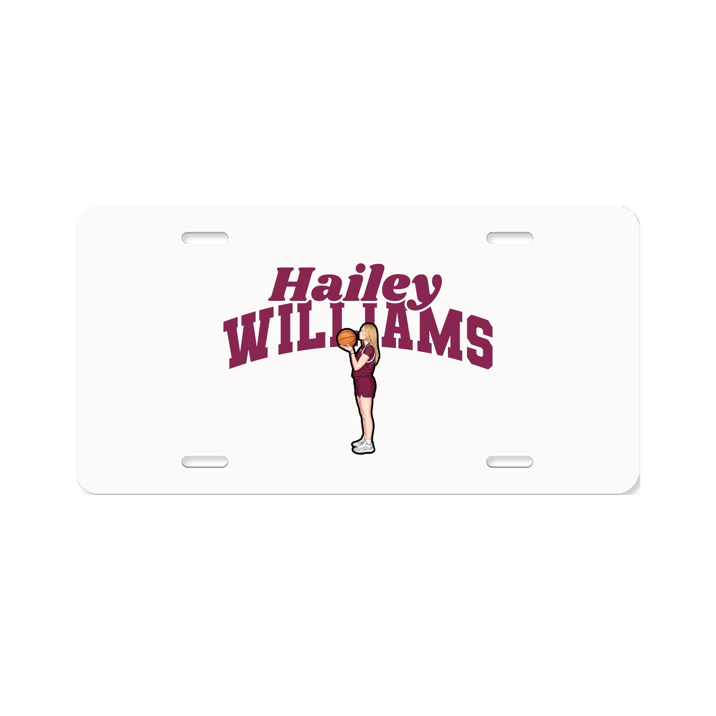 License Plate — Signature Arch in Classic