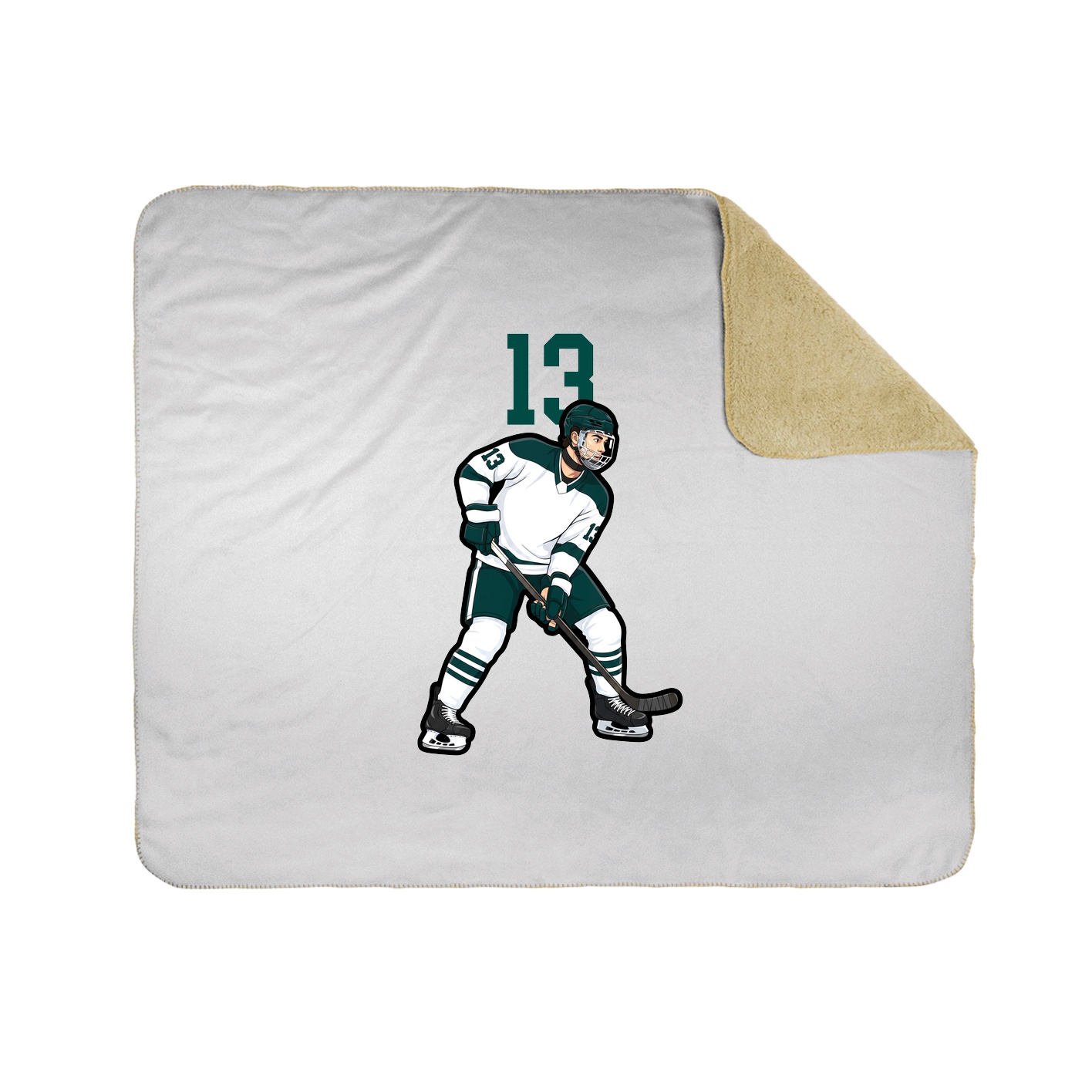 50x60 Sherpa Lined Throw Blanket