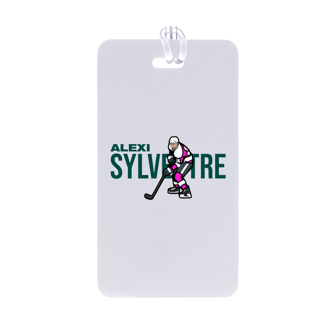 Bag Tag — Player Name in Classic