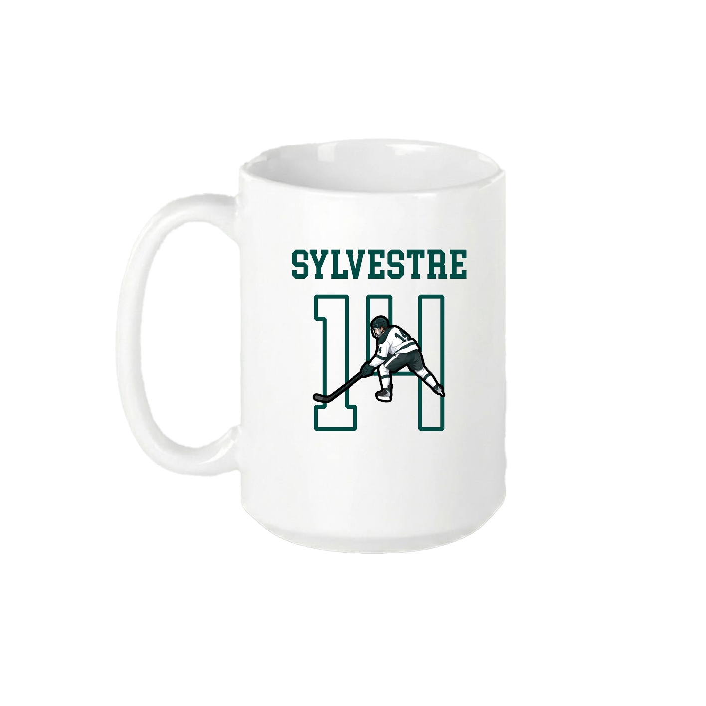 15oz Coffee Mug — Shirsey in White
