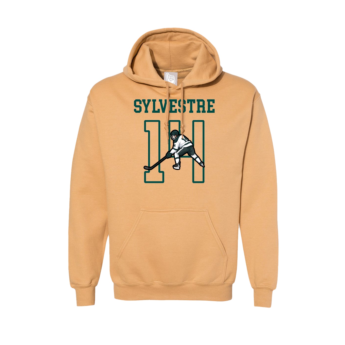 Hoodie — Shirsey in Vegas Gold