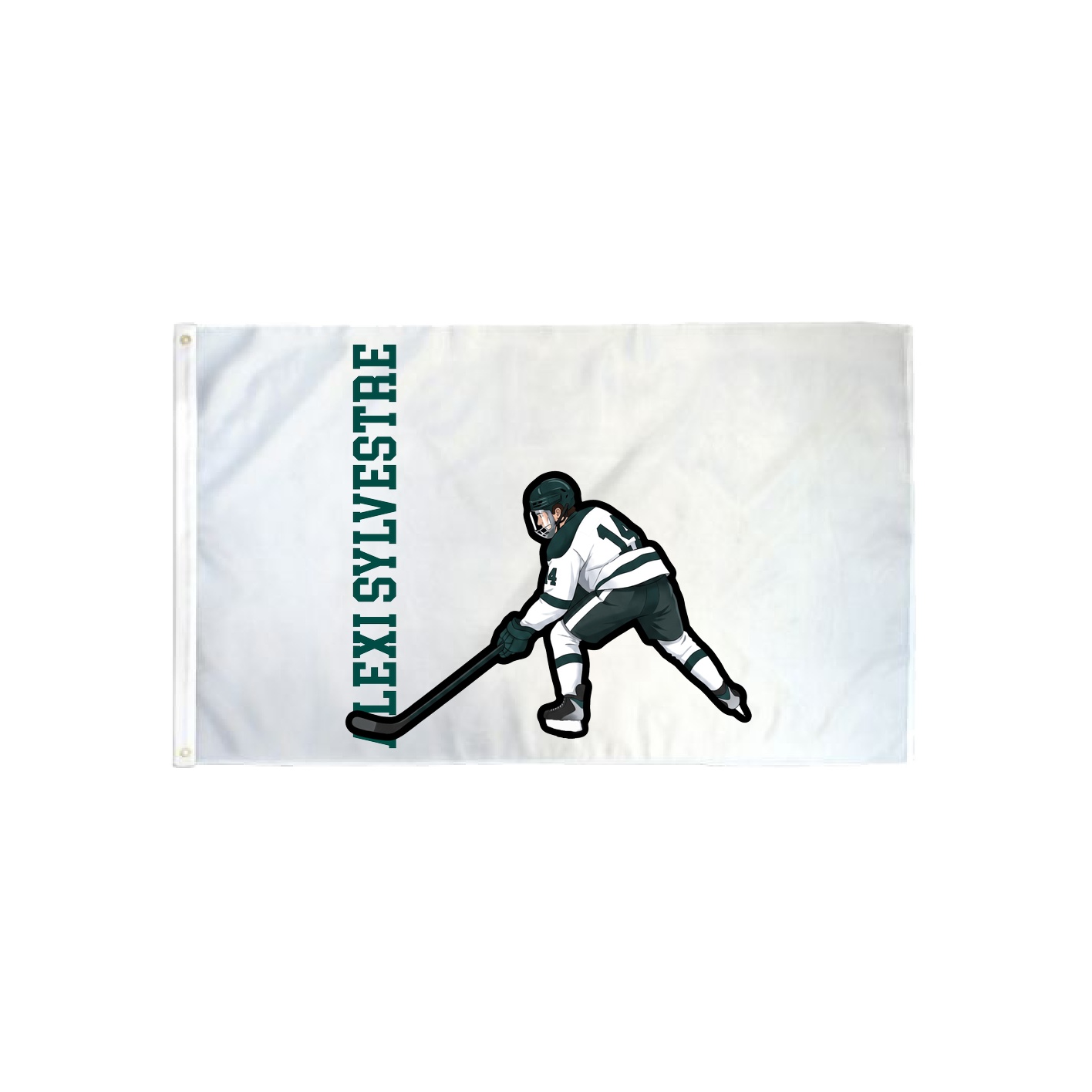 3x5 Flag — Name Vertical in Classic
