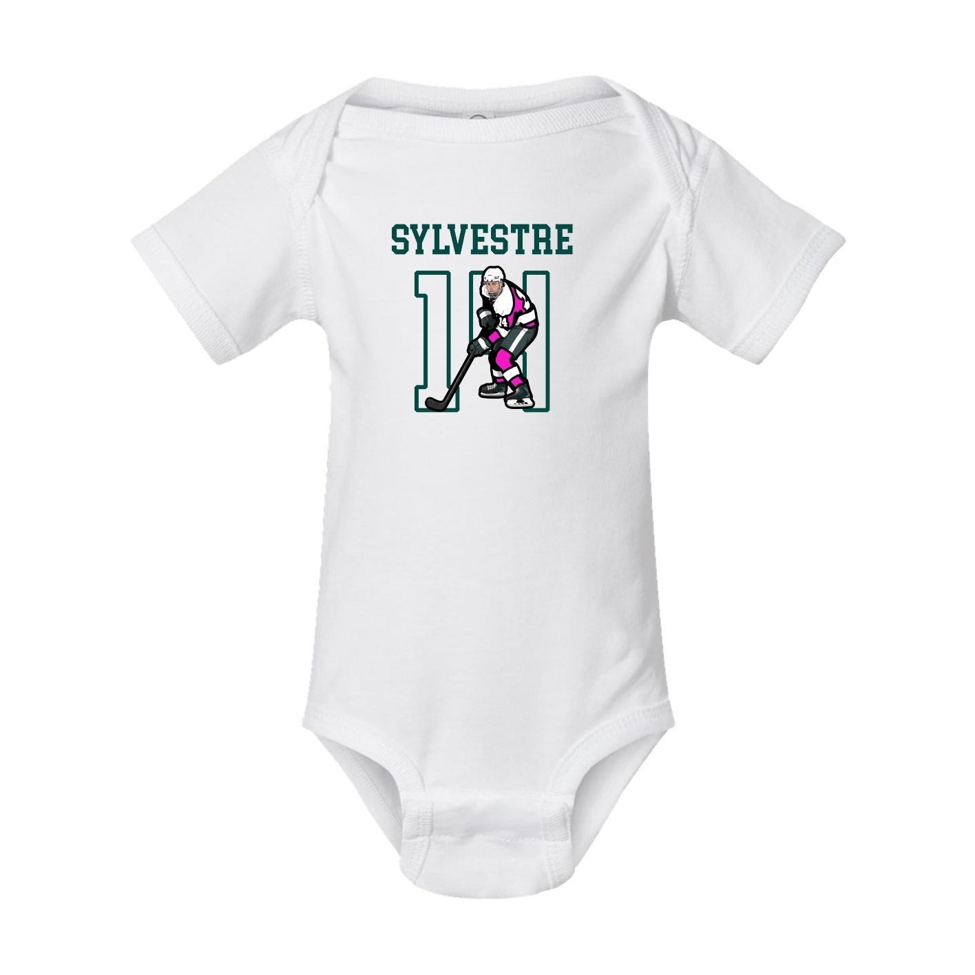 Baby Onesie — Shirsey in White